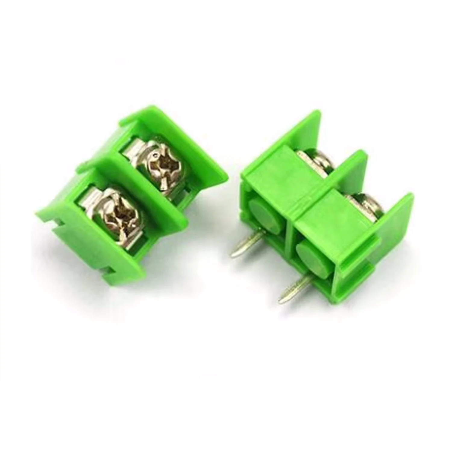 Bornier à barrière 2Pin 7.62 mm, connecteur sécurisé pour projets électroniques