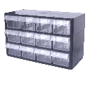 Bloc tiroirs plastique 12 PG Moyen Model