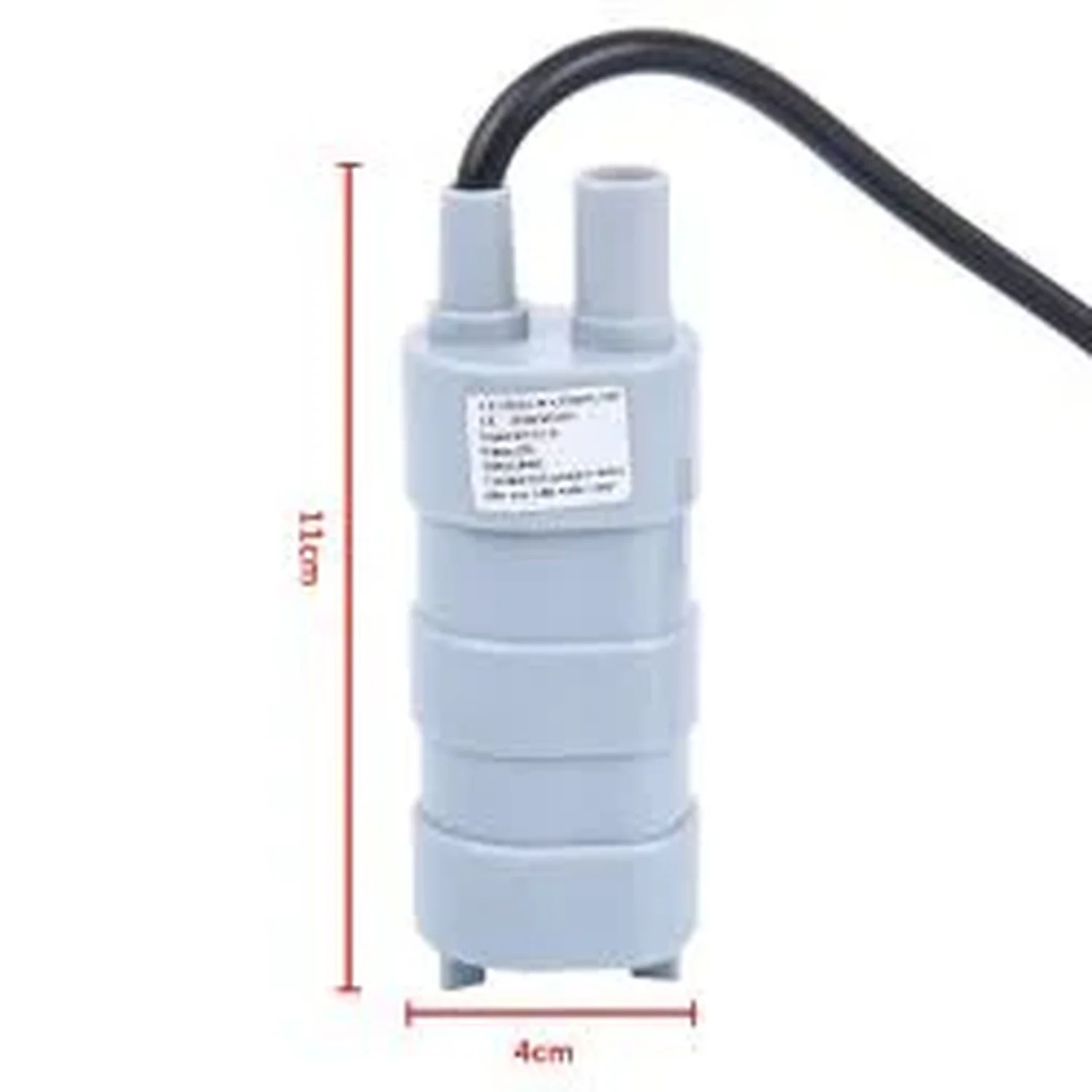 Pompe immergée 600L/H DC6-12V 17W pour projets électroniques - Module