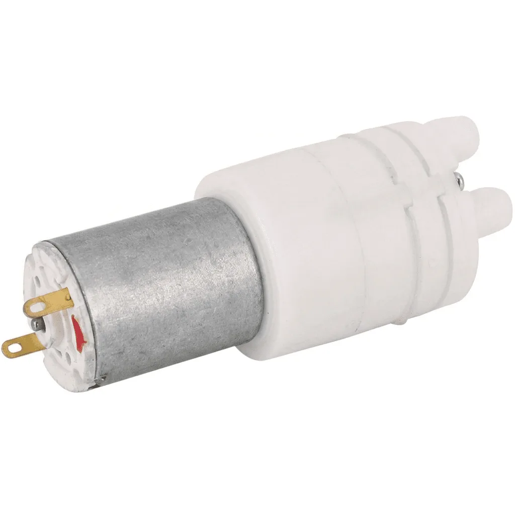 Pompe a eau miniature 280 1L/min 3.7VDC-0.7A 3w L=64mm Diam moteur 24mm