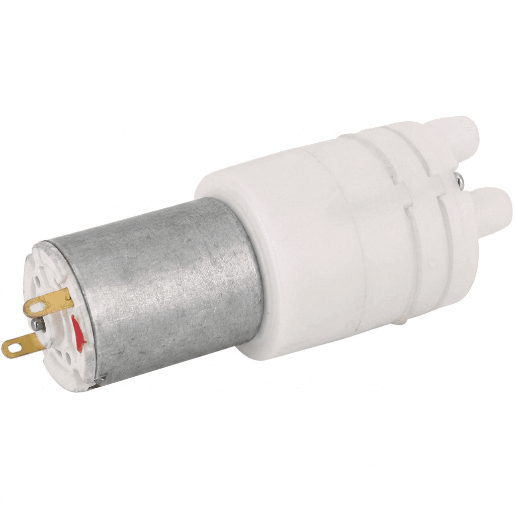 Pompe a eau miniature 280 1L/min 3.7VDC-0.7A 3w L=64mm Diam moteur 24mm