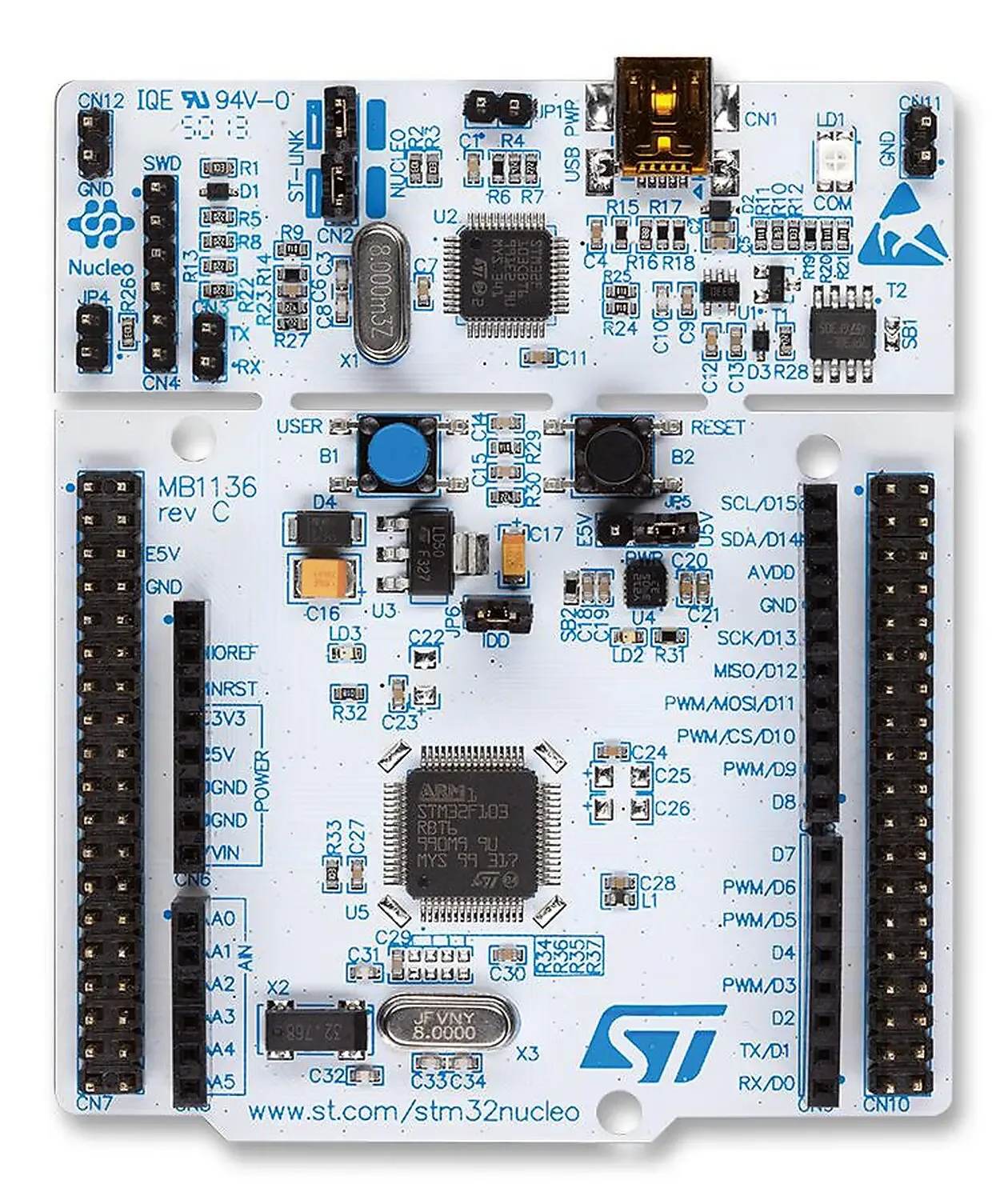 Carte de developpement STM32 NUCLEO-F410RB