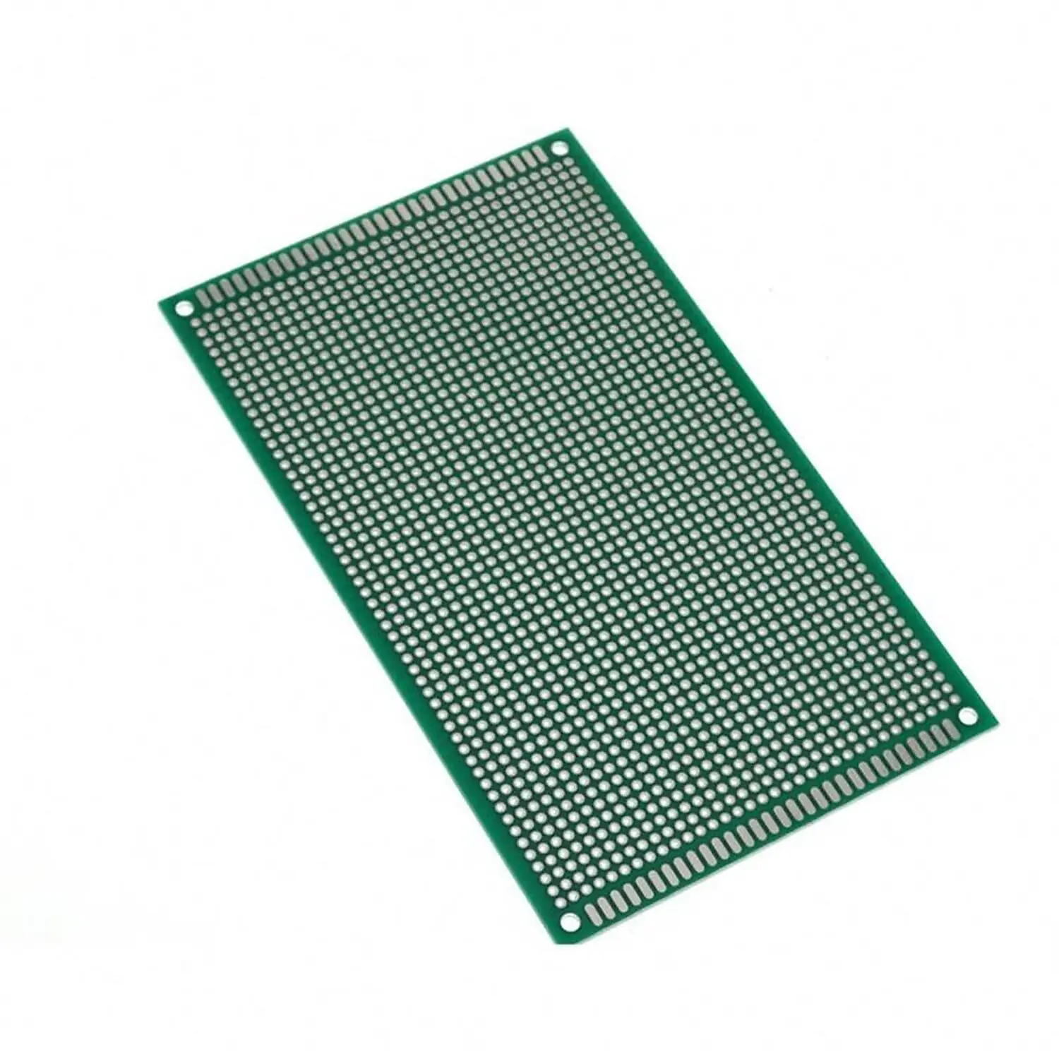 Plaque perforee 9x15 cm verte Double face