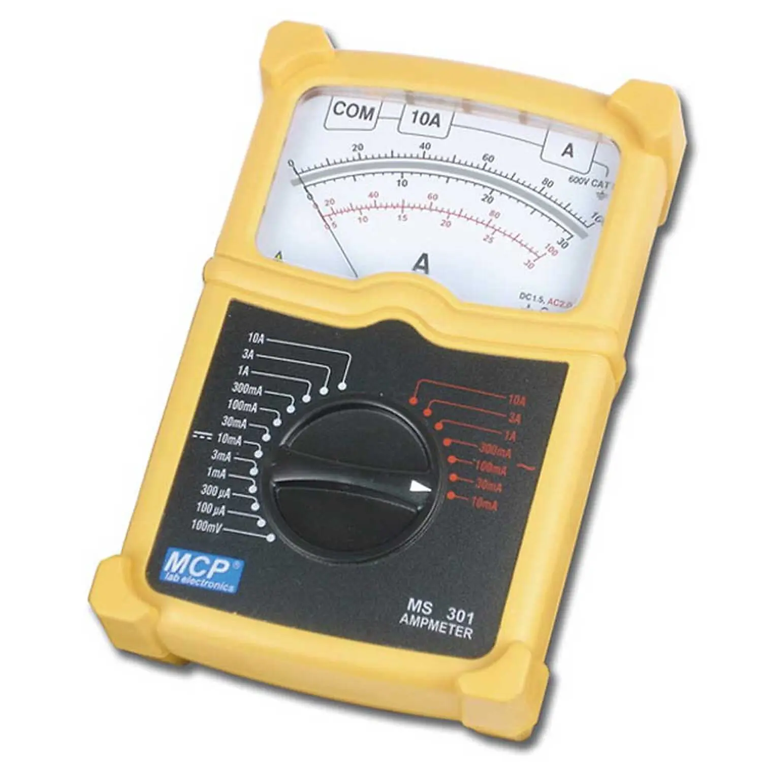 Amperemetrique analogique MS-301, SKU DMU-01-A90, 30V, précision 1%