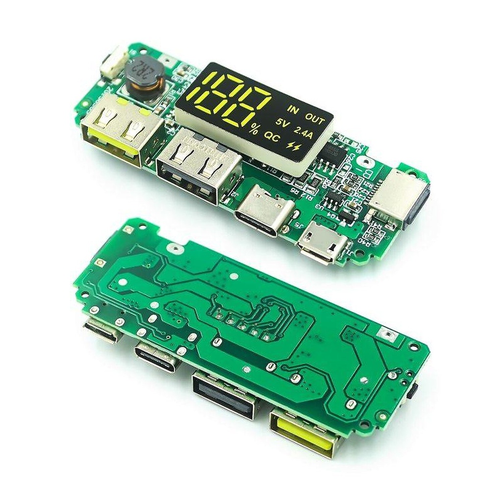 Module double sortie usb 5v 2.4a avec protection pour raspberry ou autres support 3 cable usb