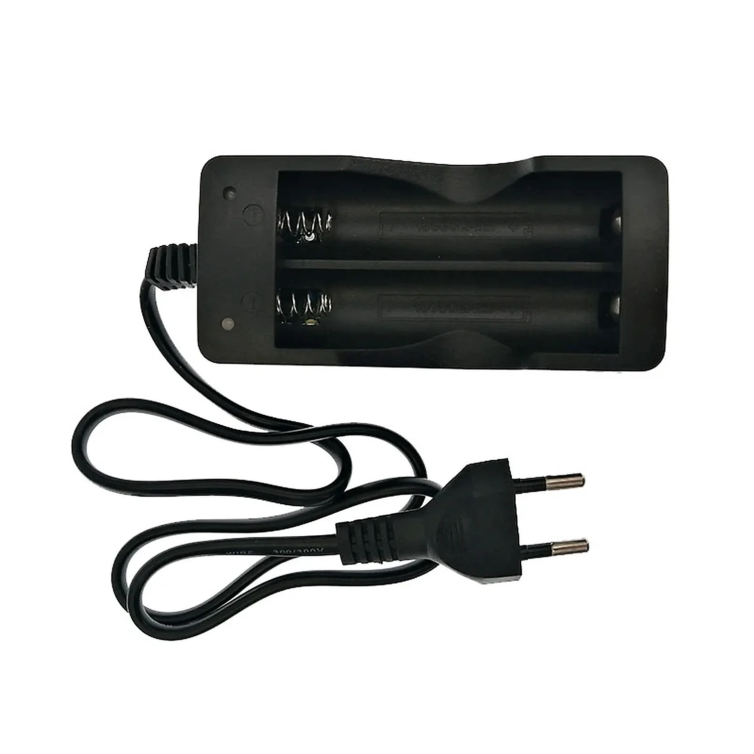 Chargeur double batterie 2x18650 3.7V + prise UE