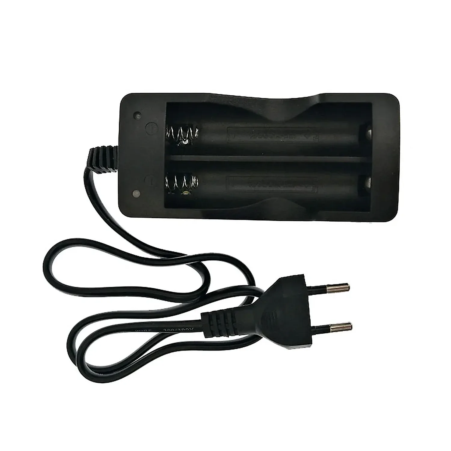 Chargeur double batterie 2x18650 3.7V + prise UE