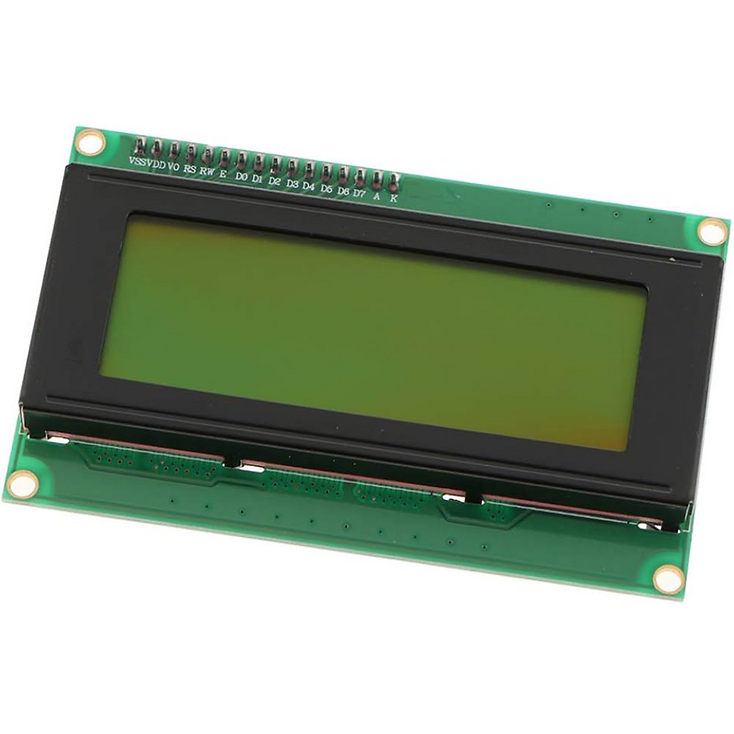 Ecran LCD 2004 vert et jaune