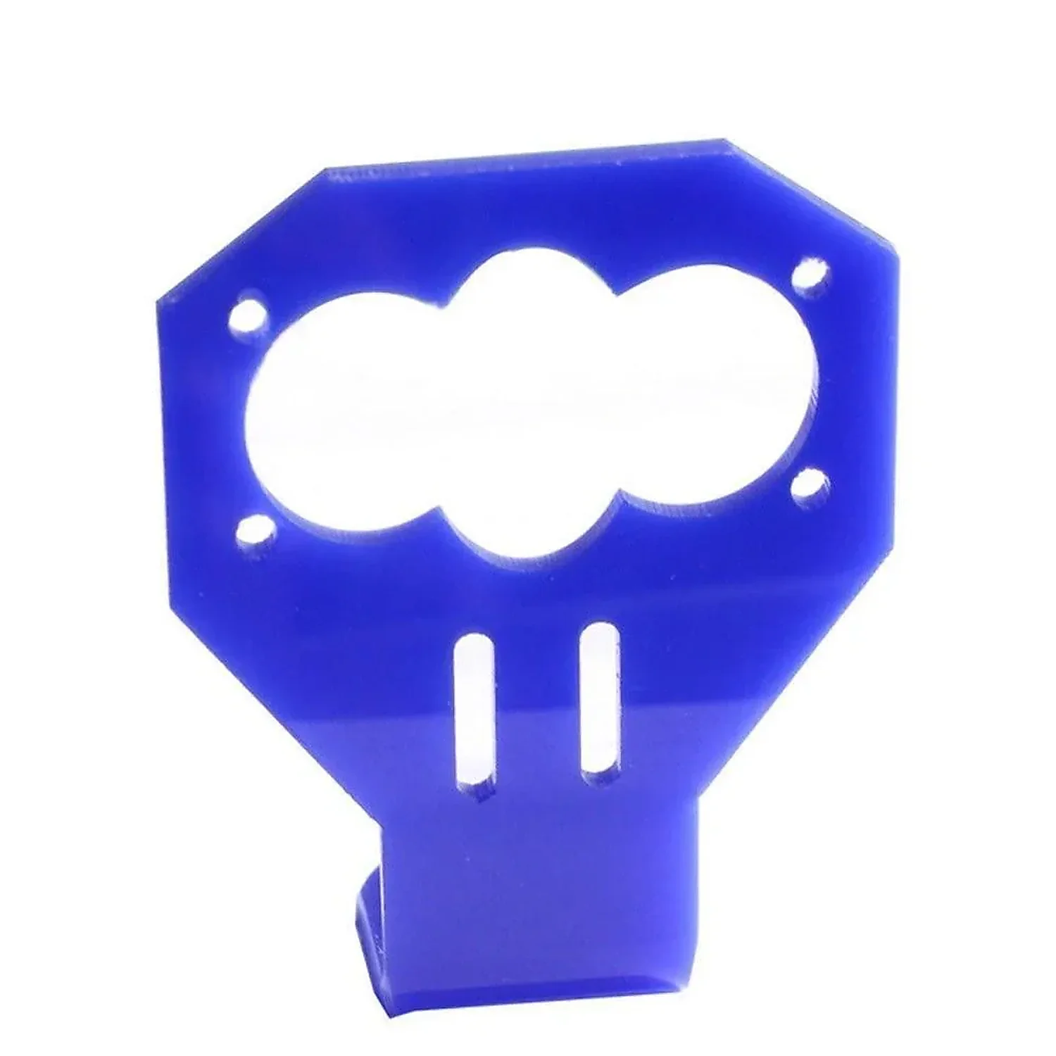 Support bleu pour capteur d'ultrasons