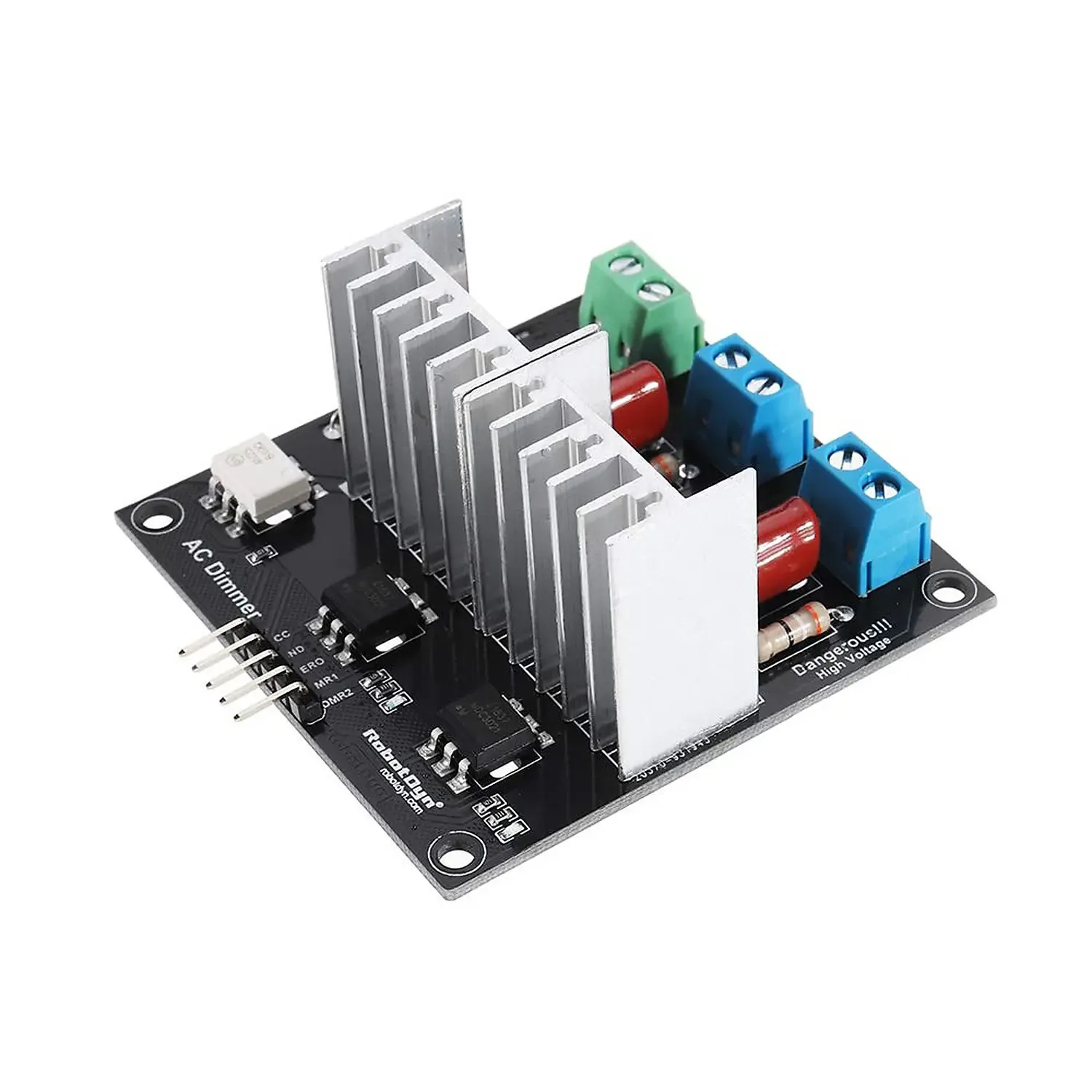 Module de gradateur de lumière AC pour contrôle PWM 2 CH - 3.3v/5v AC , 220v/110v