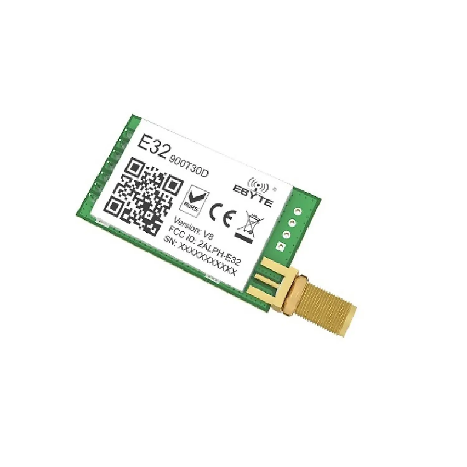 Module LoRa SX1276 868/915mHZ E32-900T30D 1W 8Km