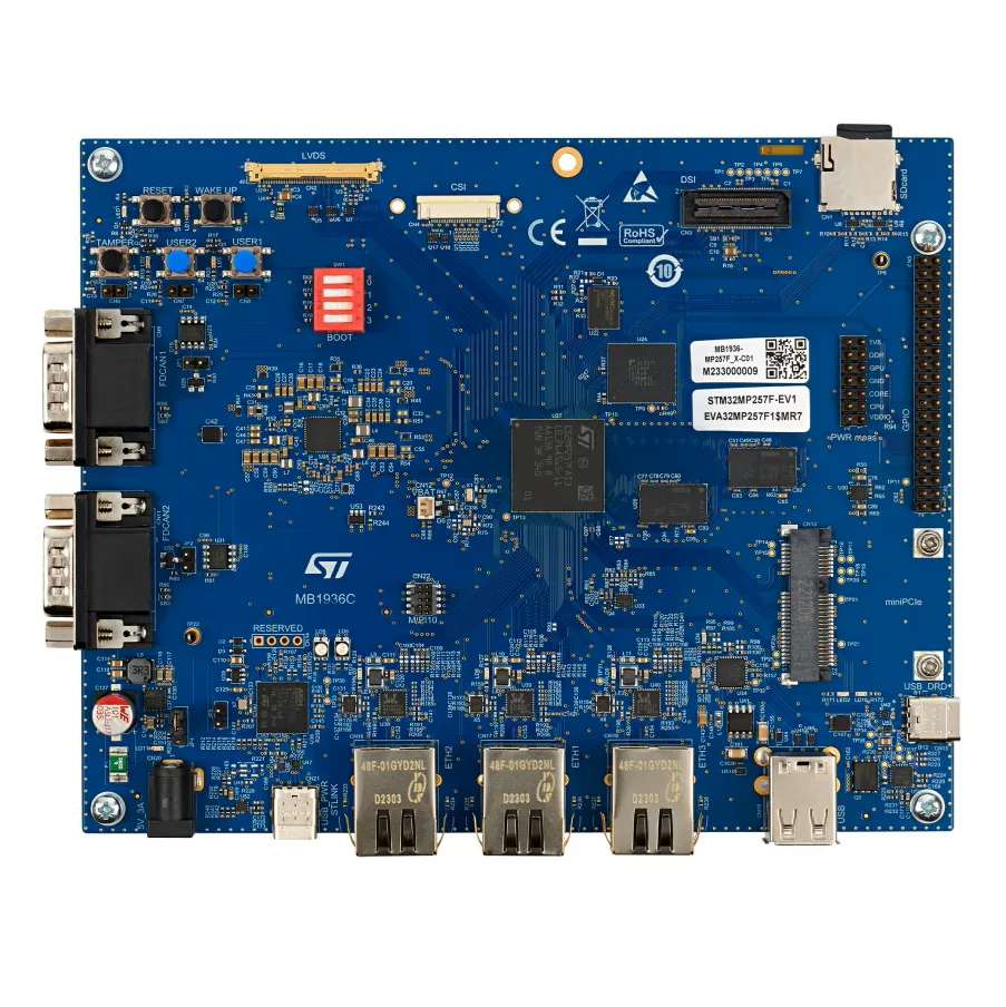 Carte STM32MP257F-EV1