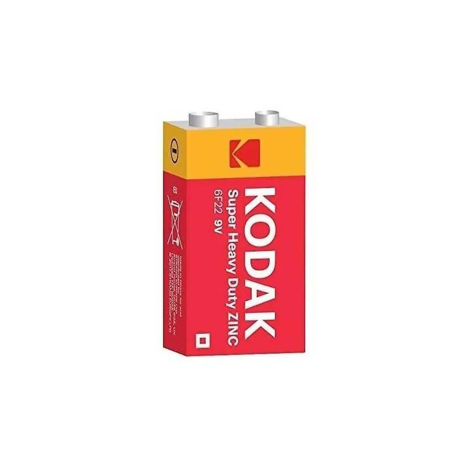 Pile 9V KODAK Super Heavy Duty ZINC
