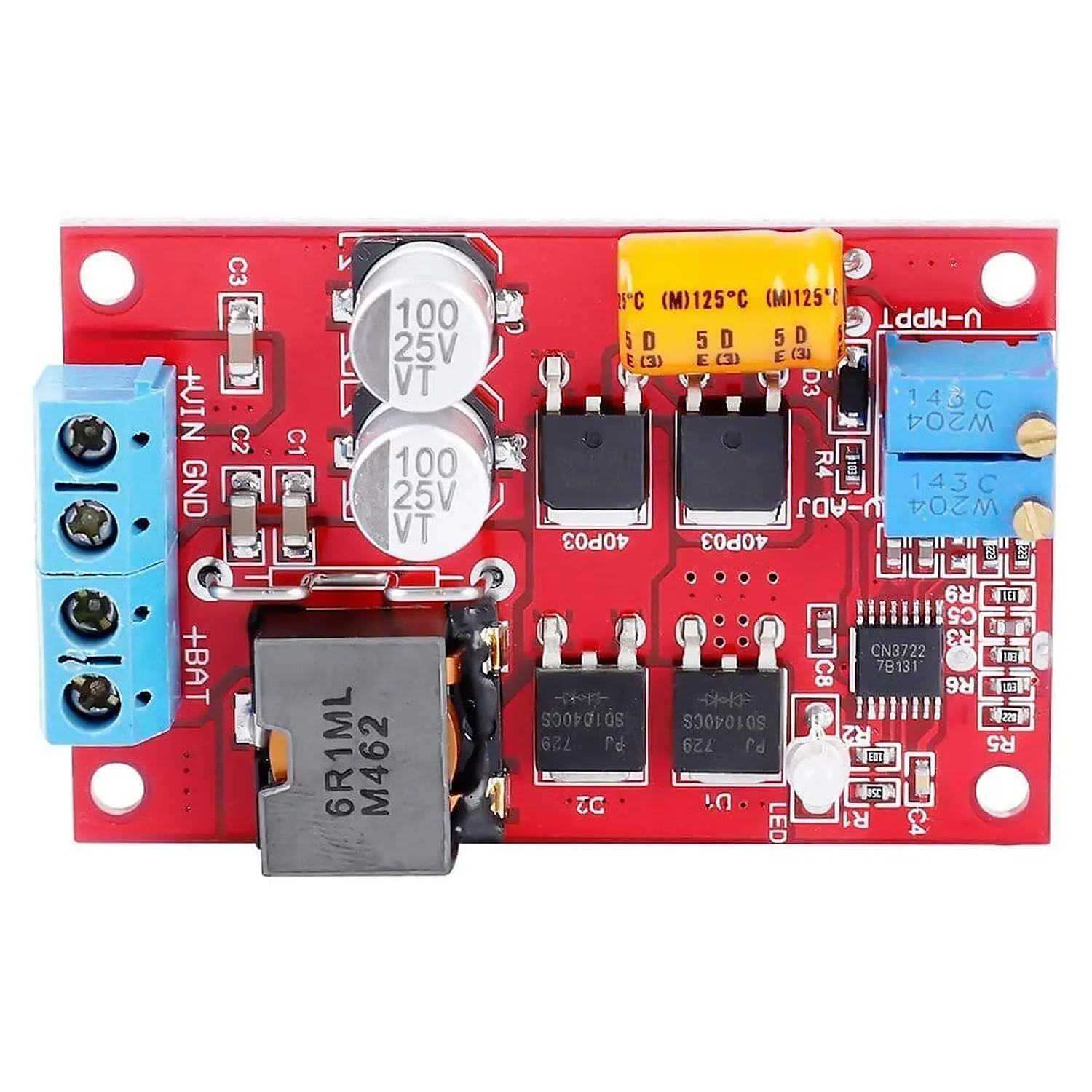 [DPA-01-A71] Module de charge de batterie MPPT 5A DC 8-28V