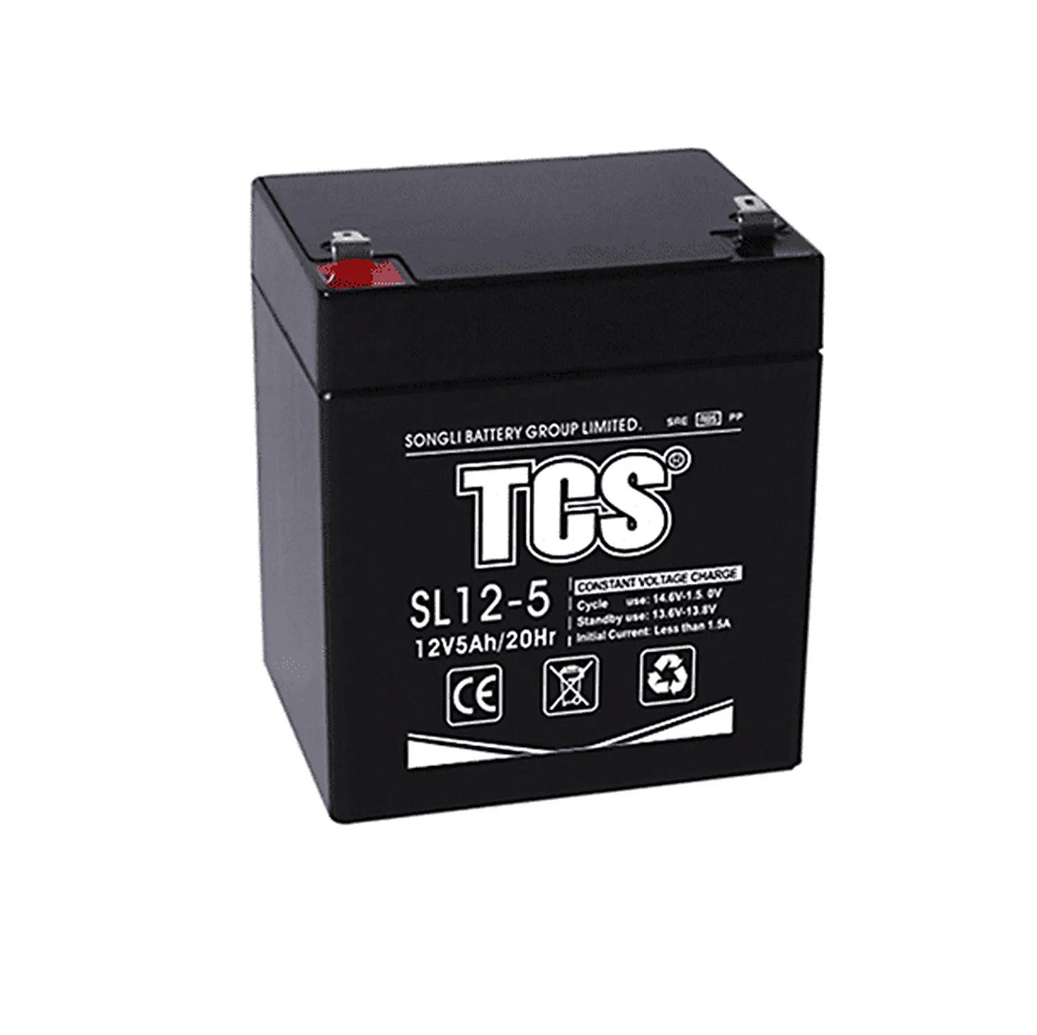 [DAR-03-S62] Batterie rechargeable 12V 5AH TCS 90x70x101mm