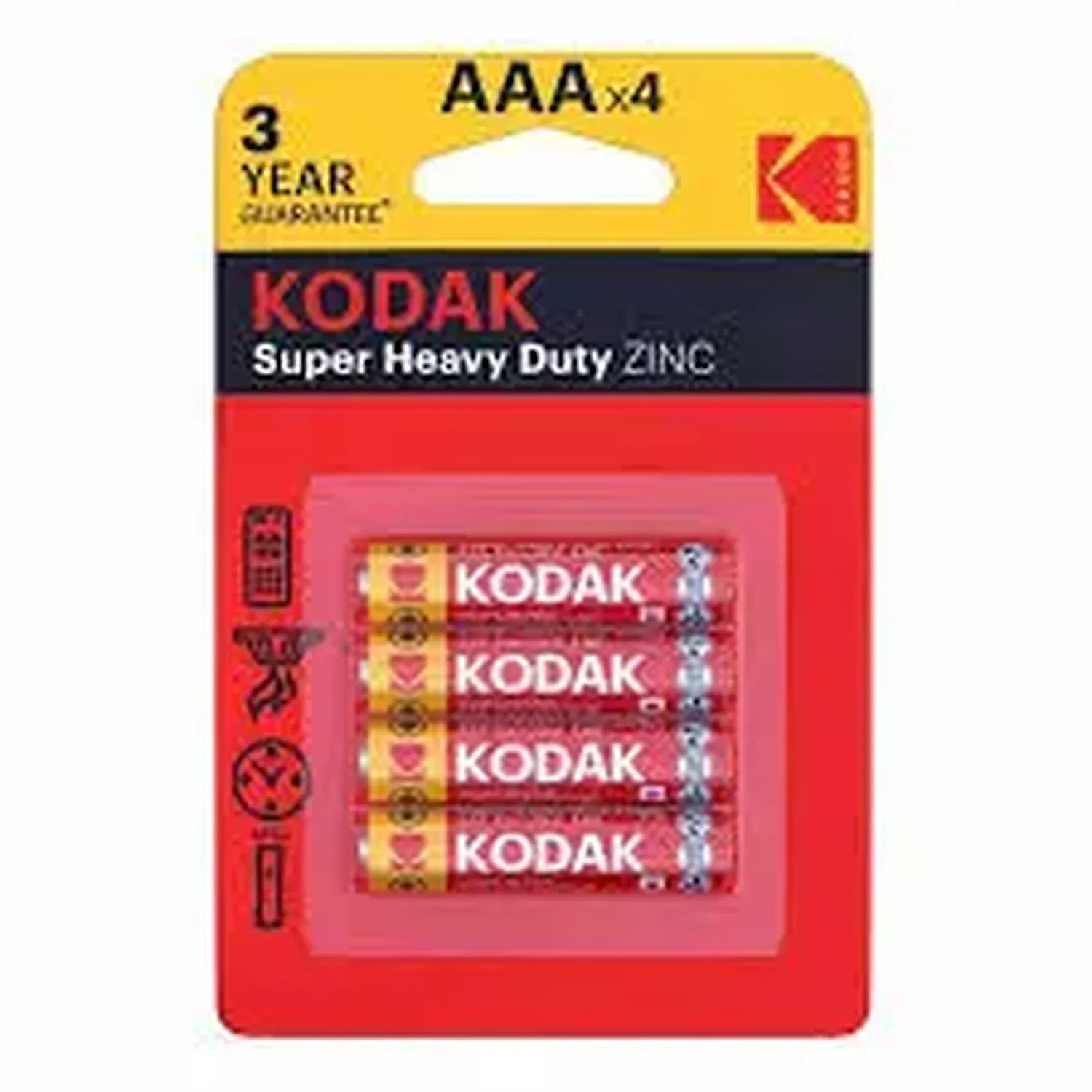 [DB-01-A11] Pile KODAK 4xAAA ZINC B4