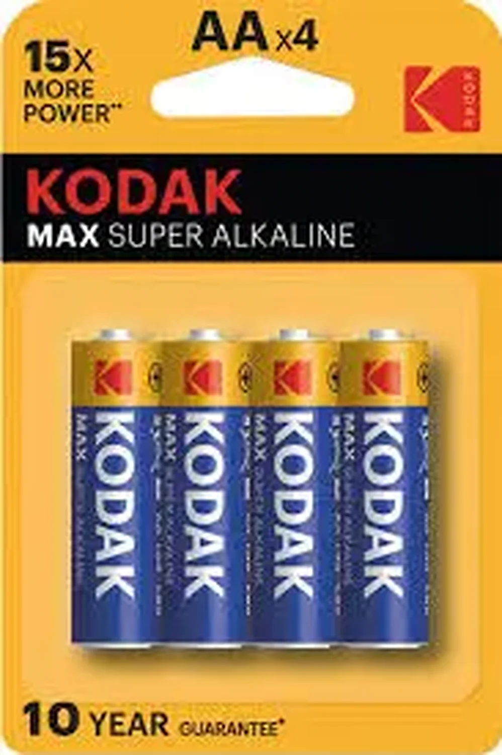 [DB-01-A18] Pack 4 batterie KODAK 4xAA Alkaline