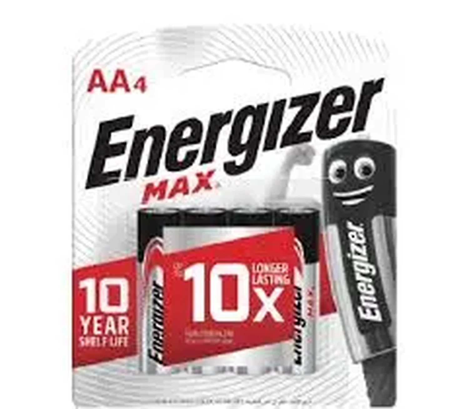 [DB-01-E09] Pile AA Energizer Alcaline LR06 4PK