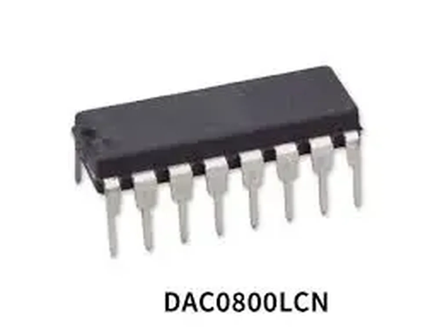 [DCD-01-T125] Convertisseur numérique-analogique DAC0800LCN 5V, circuit intégré DIP-16