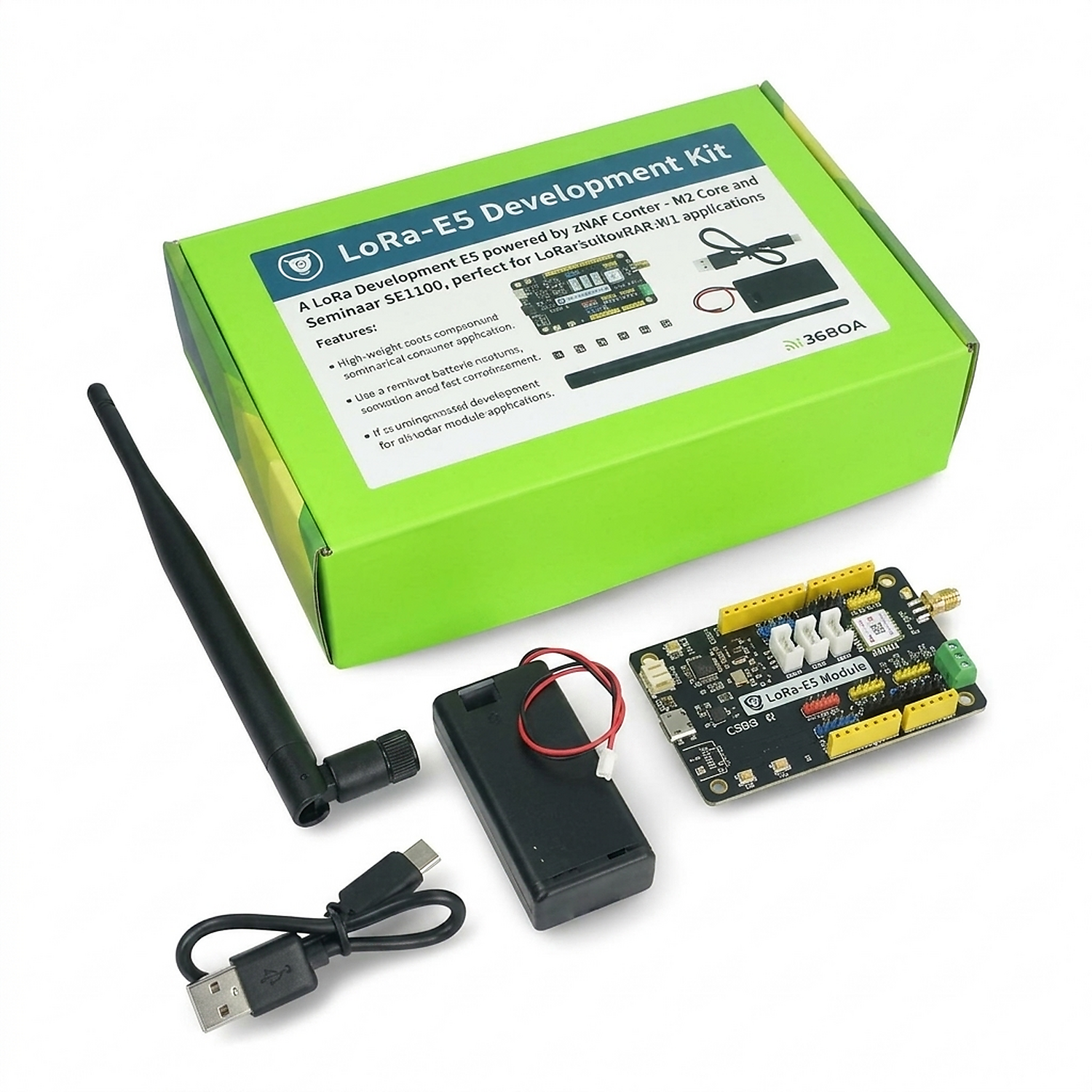 [DAR-01-B92] Kit développement IOT LORA-e5 base sur STM32WLE5JC + protocole LoraWAN SEEEDSTUDIO 113990934