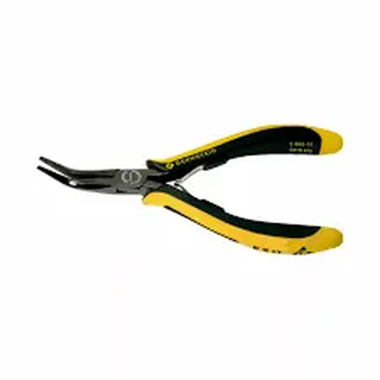 [DEA-01-A28] Pince élecronicien à bec long courbé sumex
