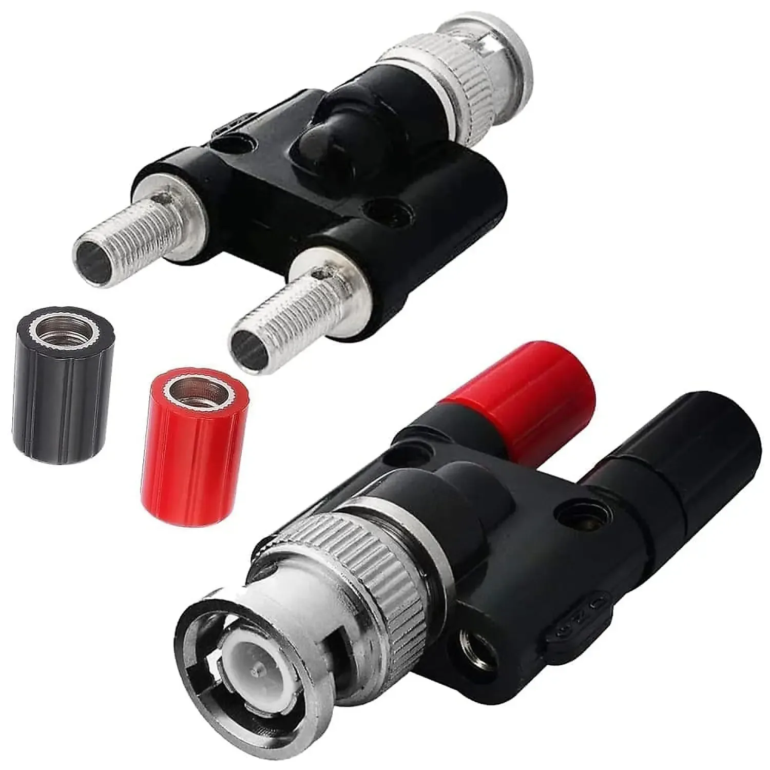 [DCD-01-F173] Adaptateur PTL-2158  BNC Femelle - 2 connecteurs Femelle 4 mm