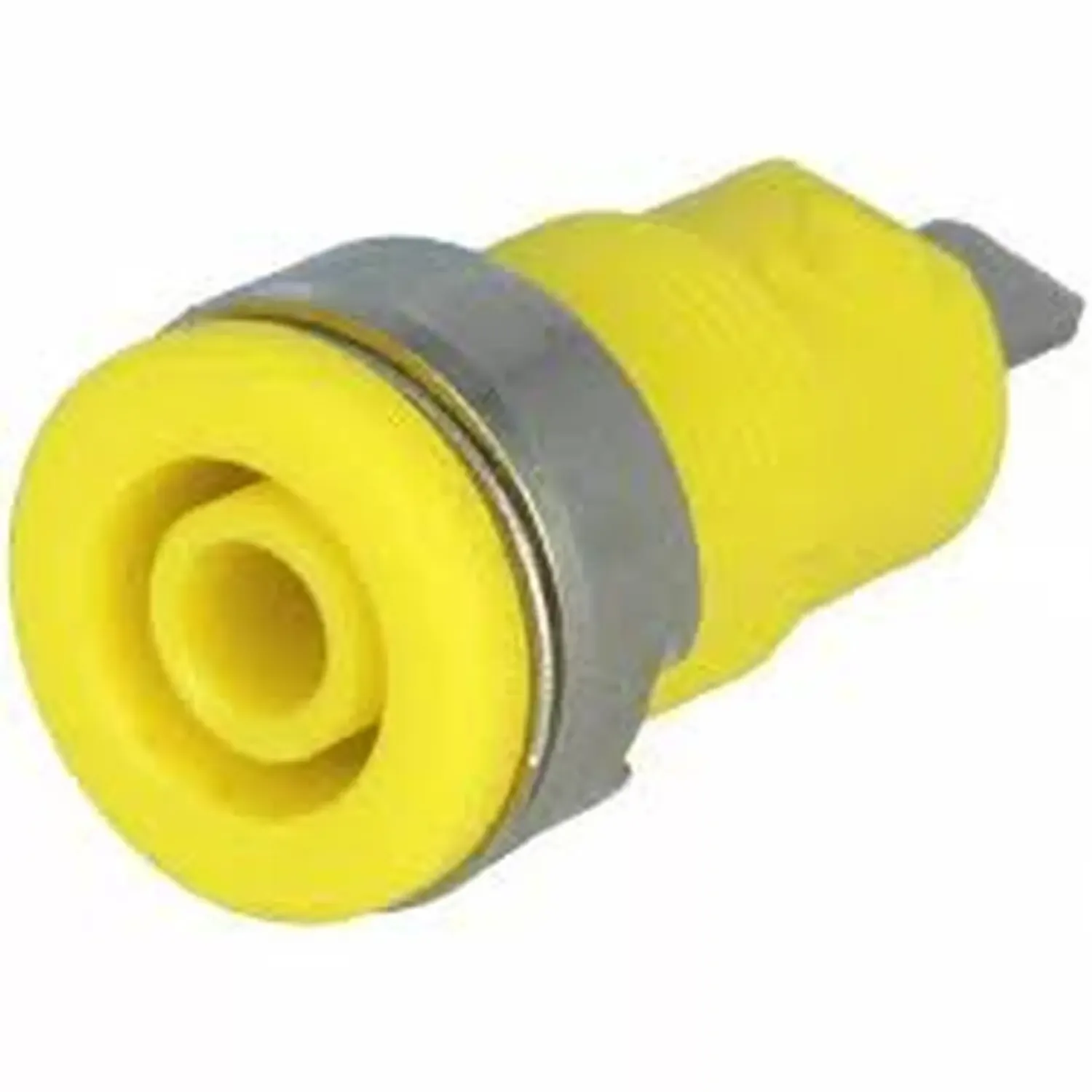[DCD-01-F13] Connecteur isolé Femelle de fiche banane 4 mm jaune 3266