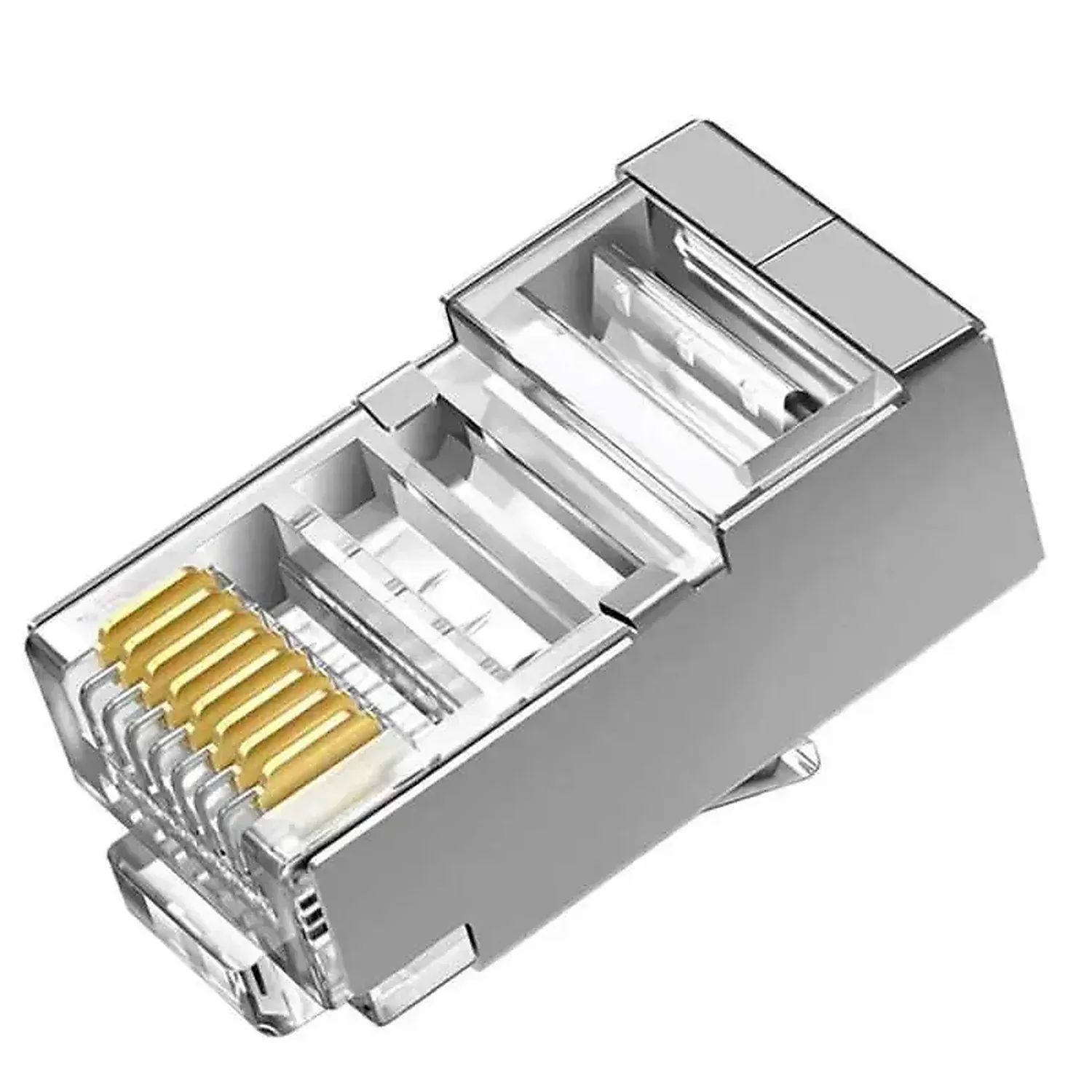 [DCD-01-F116] Fiche RJ45 FTP6 pour câbles Ethernet, connectique réseau fiable