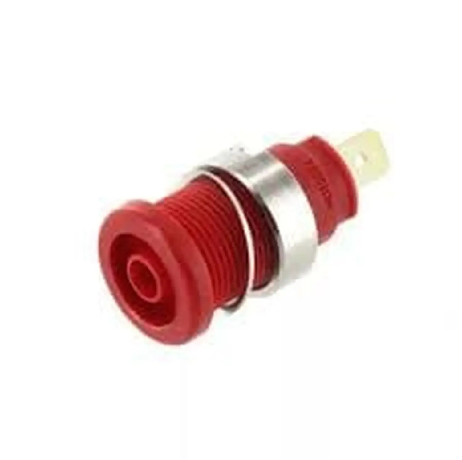 [DCD-01-F11] Connecteur isolé Femelle de fiche banane 4 mm Rouge 3266