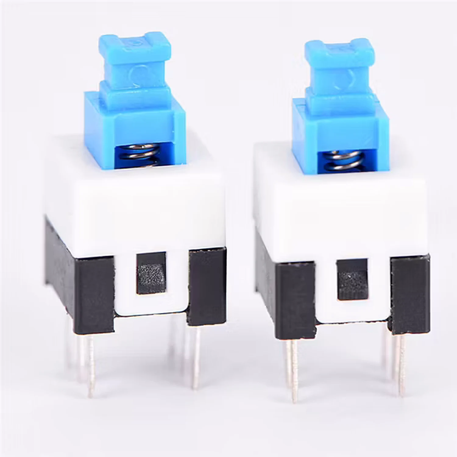 [DCD-01-C12] Bouton interrupteur poussoir PCB 6 PIN Bleu
