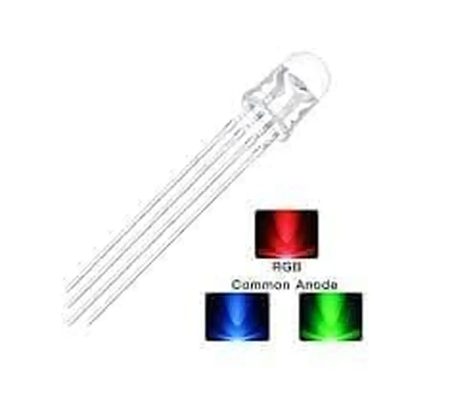 [DCD-01-B30] Led RGB Cathode commune 4PIN