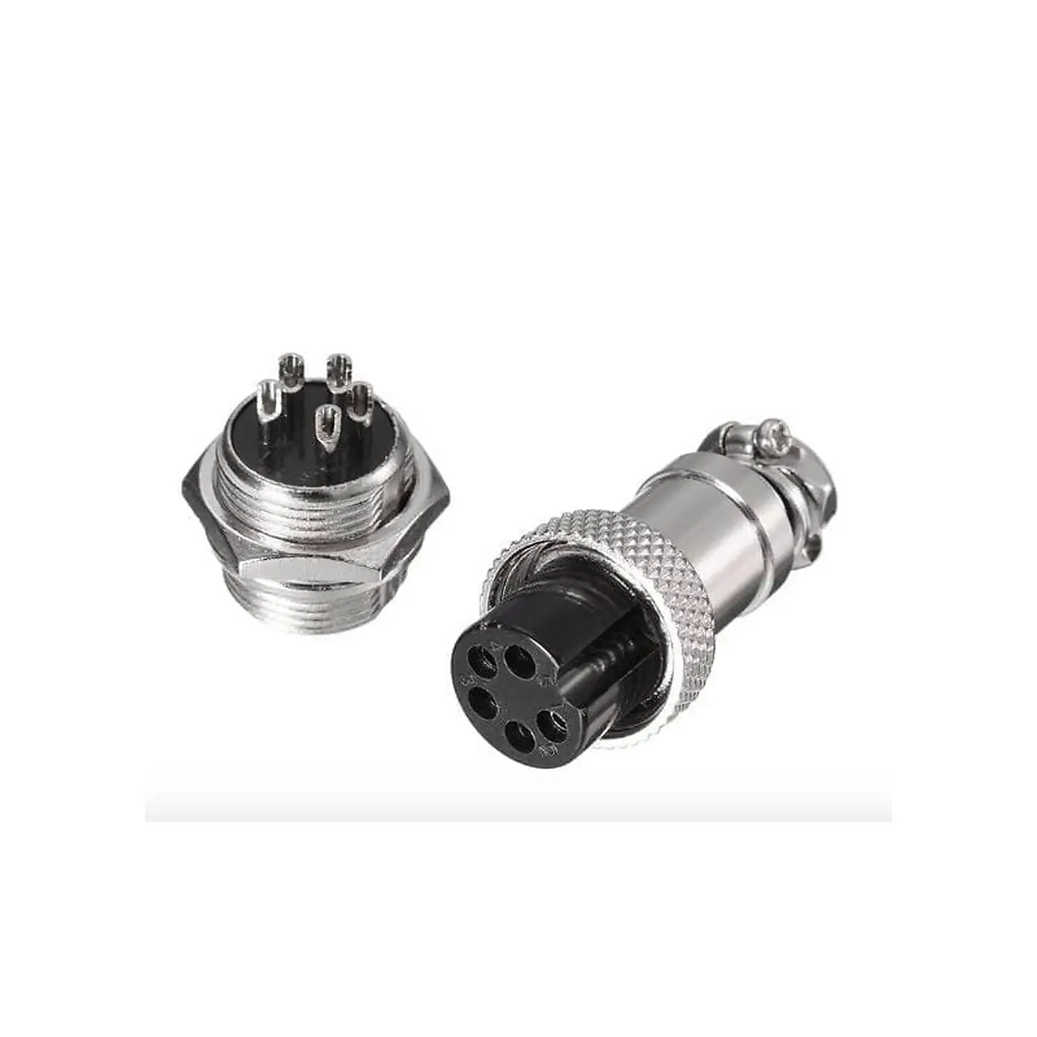 [DCD-02-F24] Connecteur Aviation GX16 5pin Male+Femelle