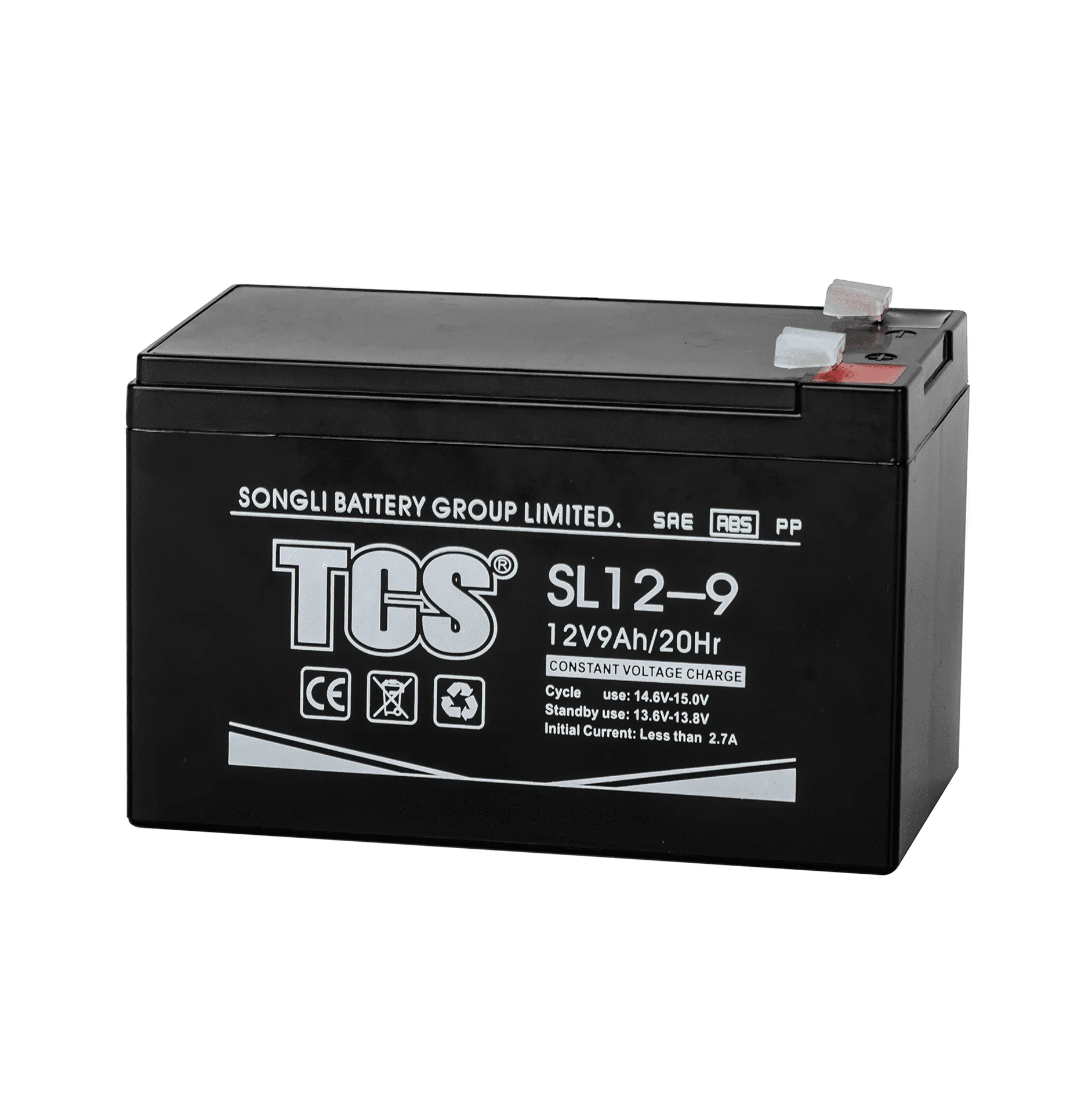 [DAR-03-S64] Batterie rechargeable 12V 9AH TCS 151x65x94mm