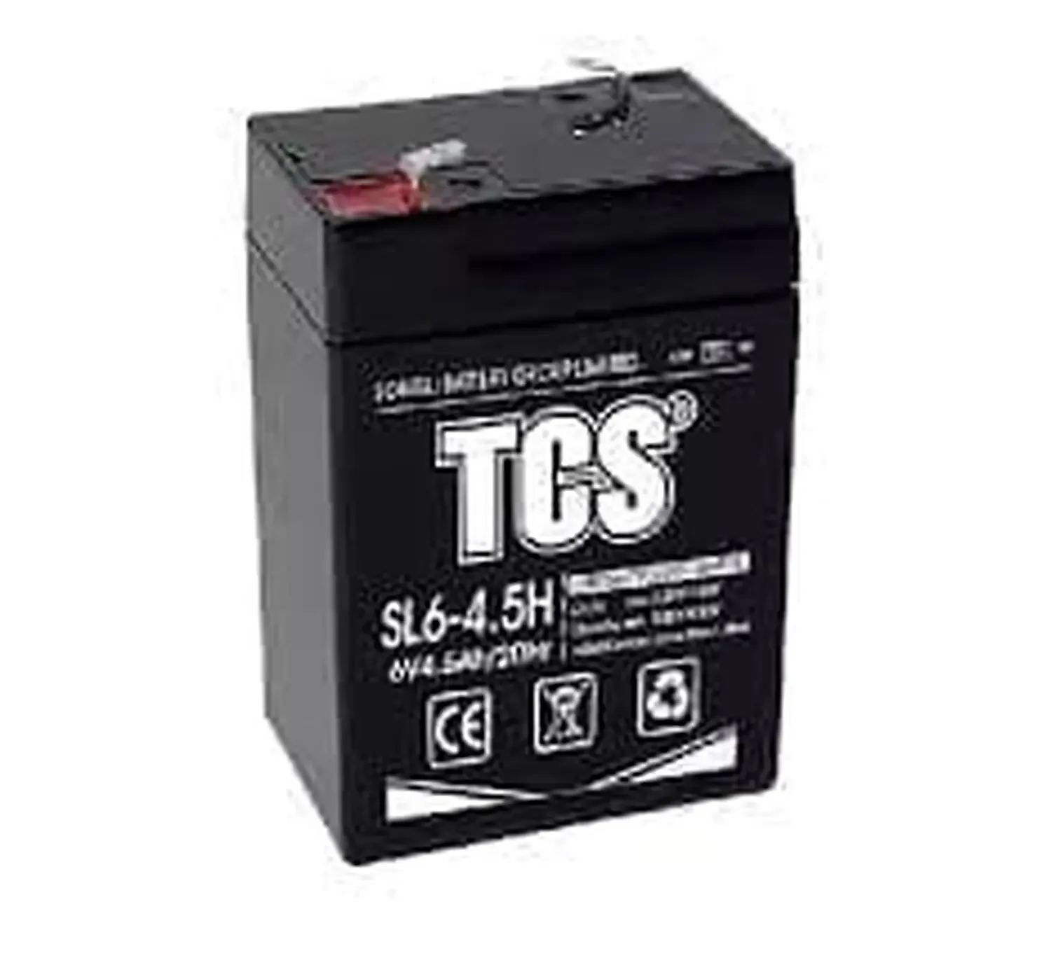[DAR-03-S51] Batterie rechargeable ACID 6V 4.5AH TCS 70x47x101mm