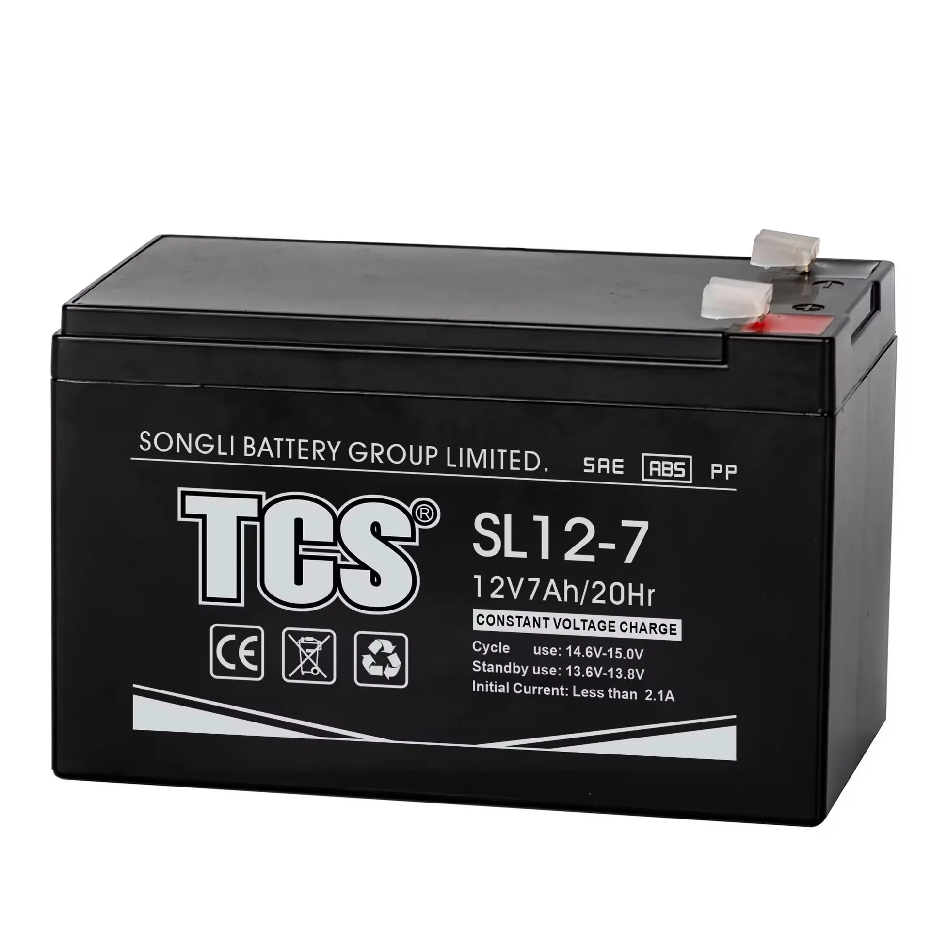 [DAR-02-S51] Batterie rechargeable ACID 12V 7AH TCS