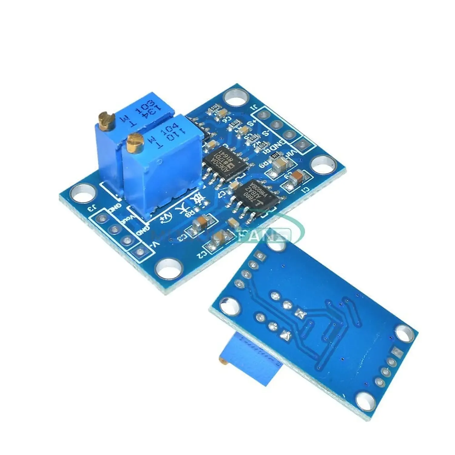 [DAR-01-F38] Module amplificateur de tension uV/mV AD620 Vin=3-12VDC