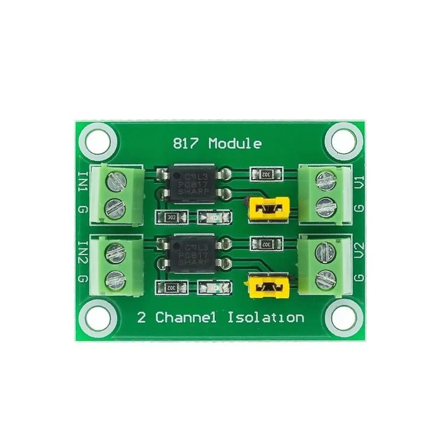 [DAR-01-F31] Module d'isolement optocoupleur 2 canaux PC817
