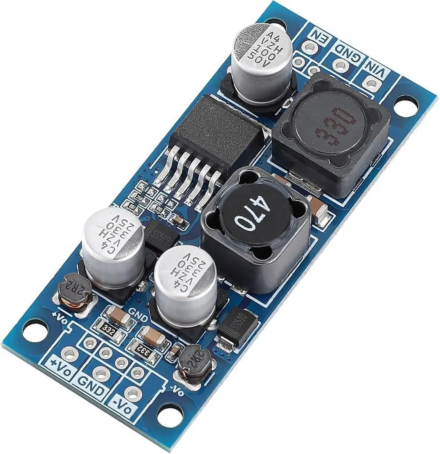 [DAR-01-F115] Module d'alimentation DC-DC Buck-Boost 4,8 V-35 V vers positif et négatif +/-5 V