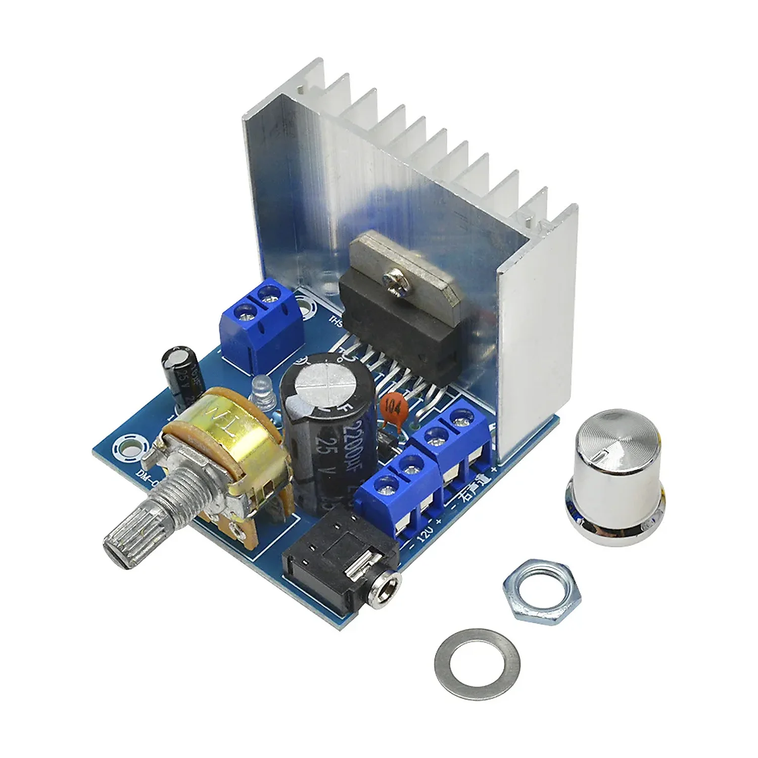 [DAR-02-V86] Module amplificateurAudio stéréo 12V TDA7297 avec sortie 2x15W