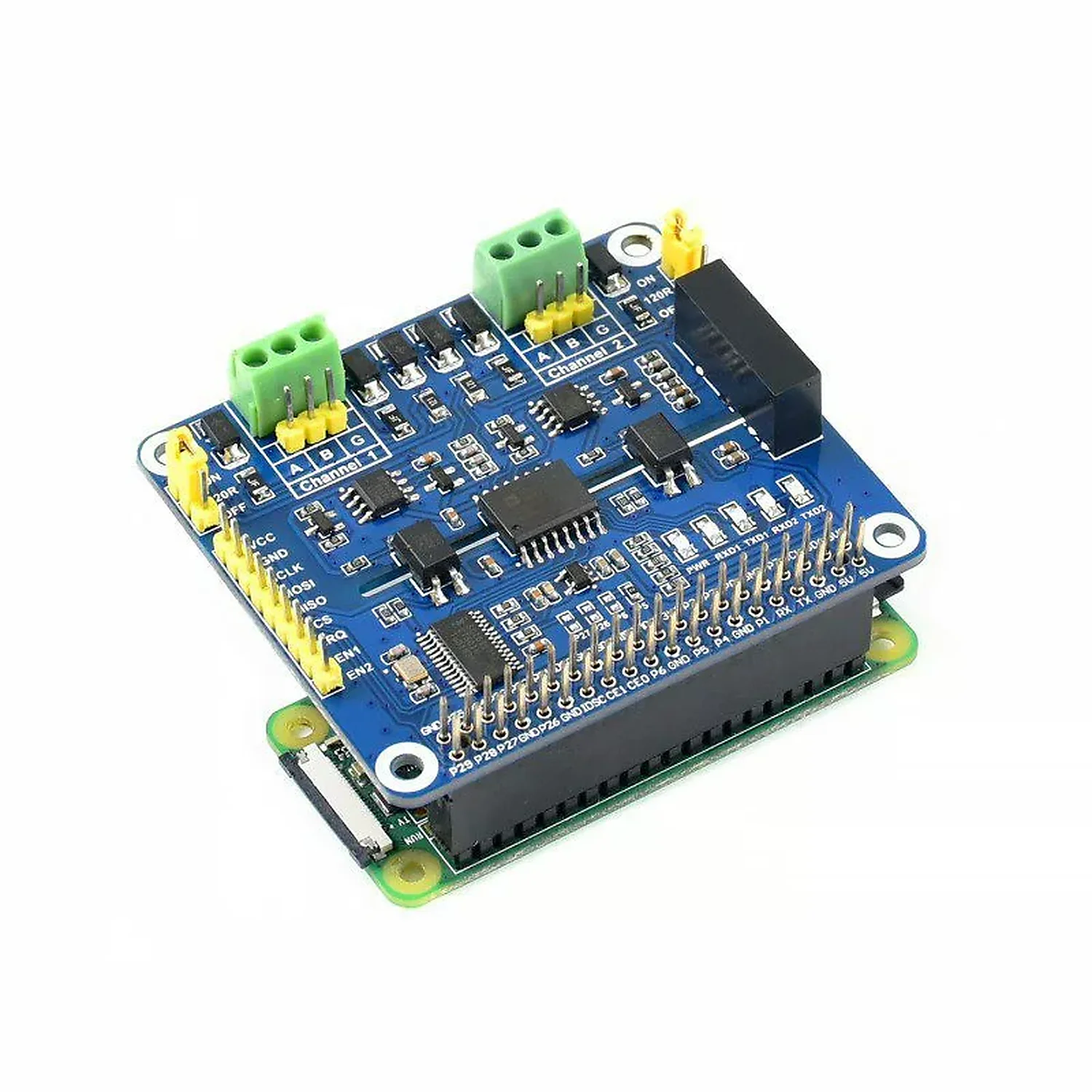 [DRS-02-A57] Module 2-CH RS485 HAT Raspberry Pi