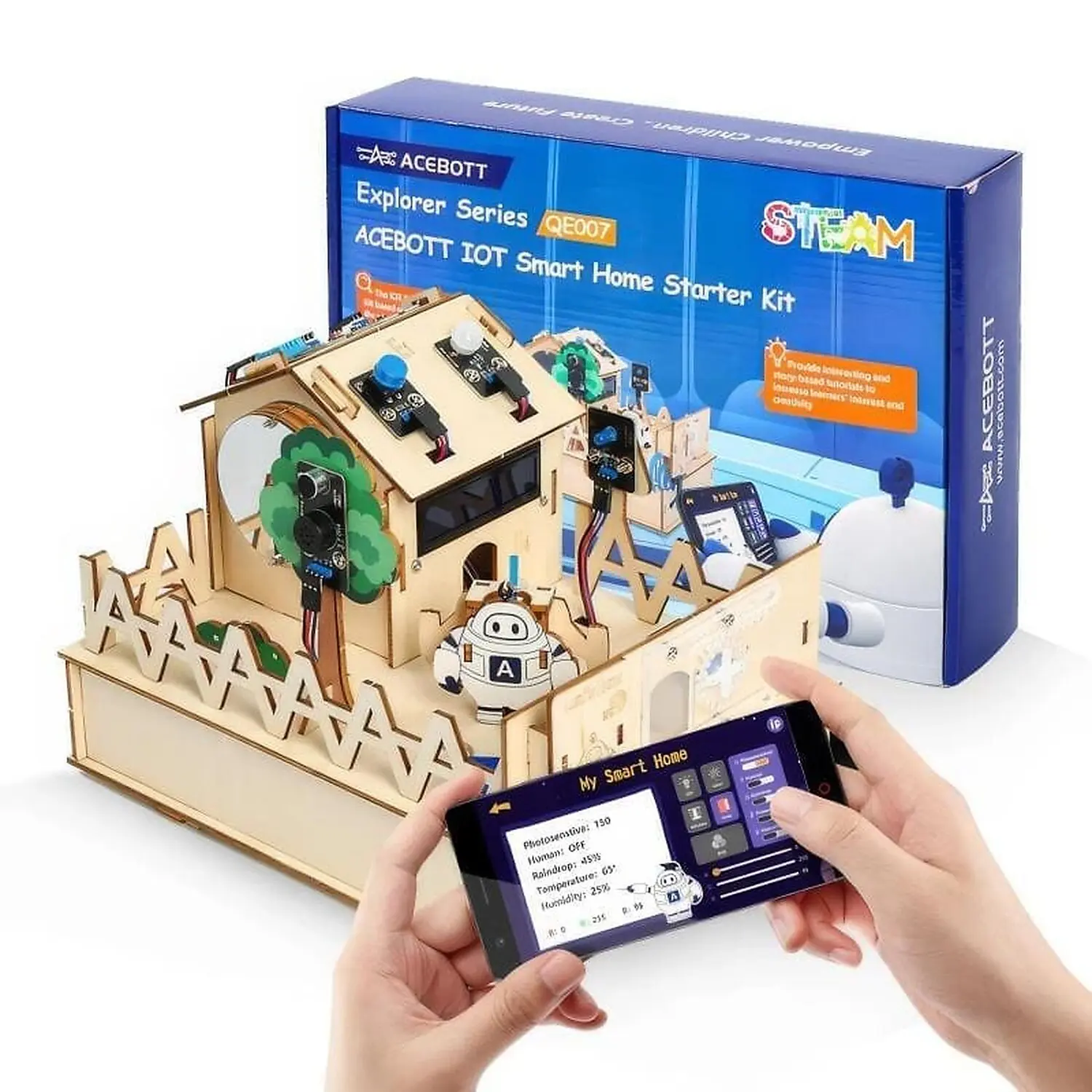 [DAR-02-K82] Kit Maison intelligente IOT ESP32 ACEBOTT