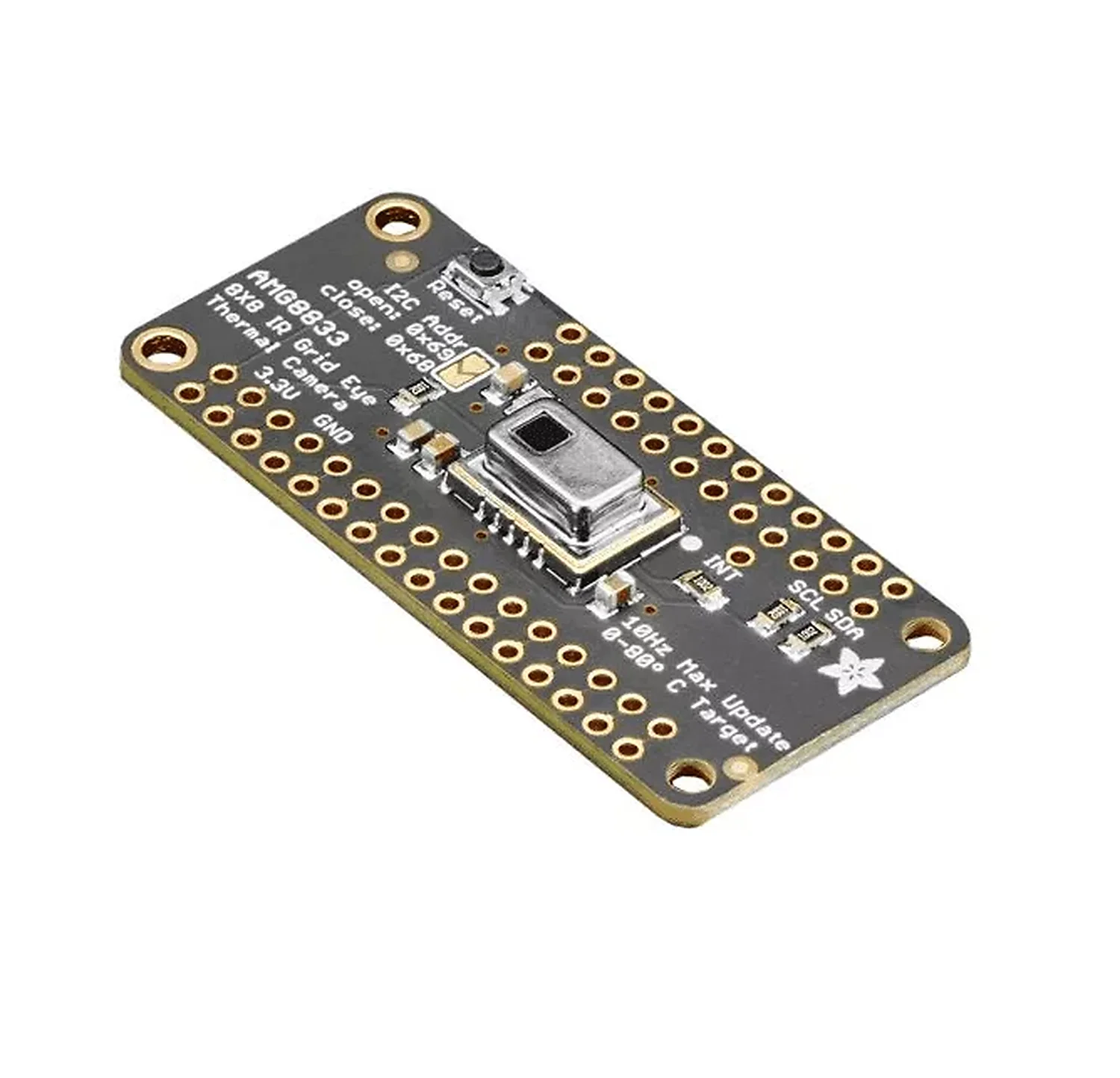 [DAR-02-T42] Module Caméra thermique AMG8833 FeatherWing ADA3622