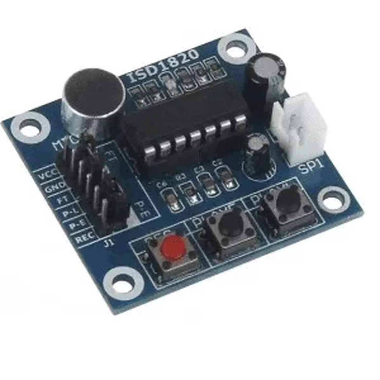 [DAR-02-V26] Module d’enregistrement de carte son/ voix ISD1820