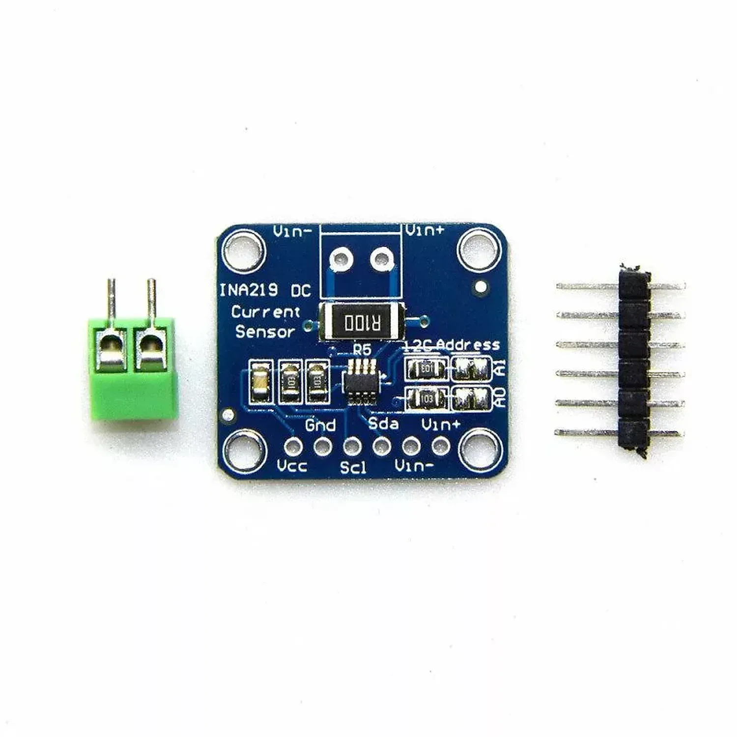 [DAR-02-V65] Module de capteur de surveillance de courant / puissance bidirectionnel CJMCU-219 INA219 I2C