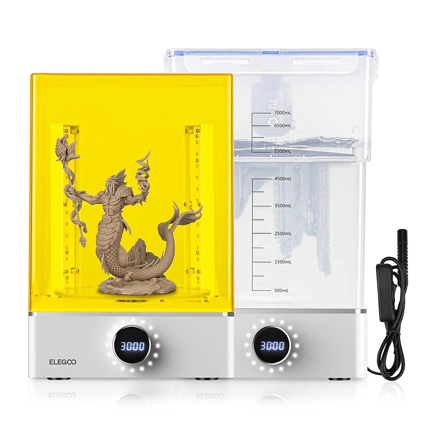 [DIM-01-R02] ELEGOO Mercury XS Station Lavage/Durcissement pour Imprimante 3D Résine