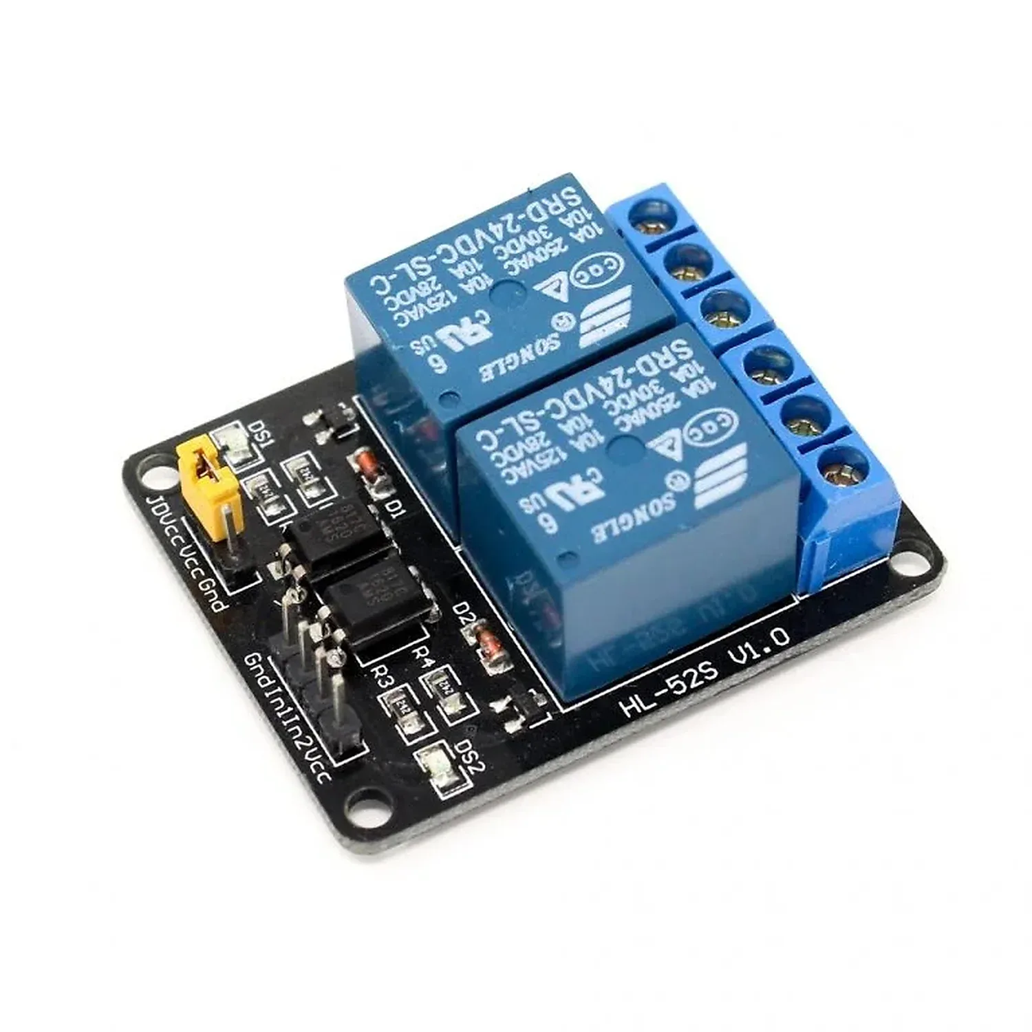 [DAR-02-R16] Module relais 12V 2CH avec light coupling