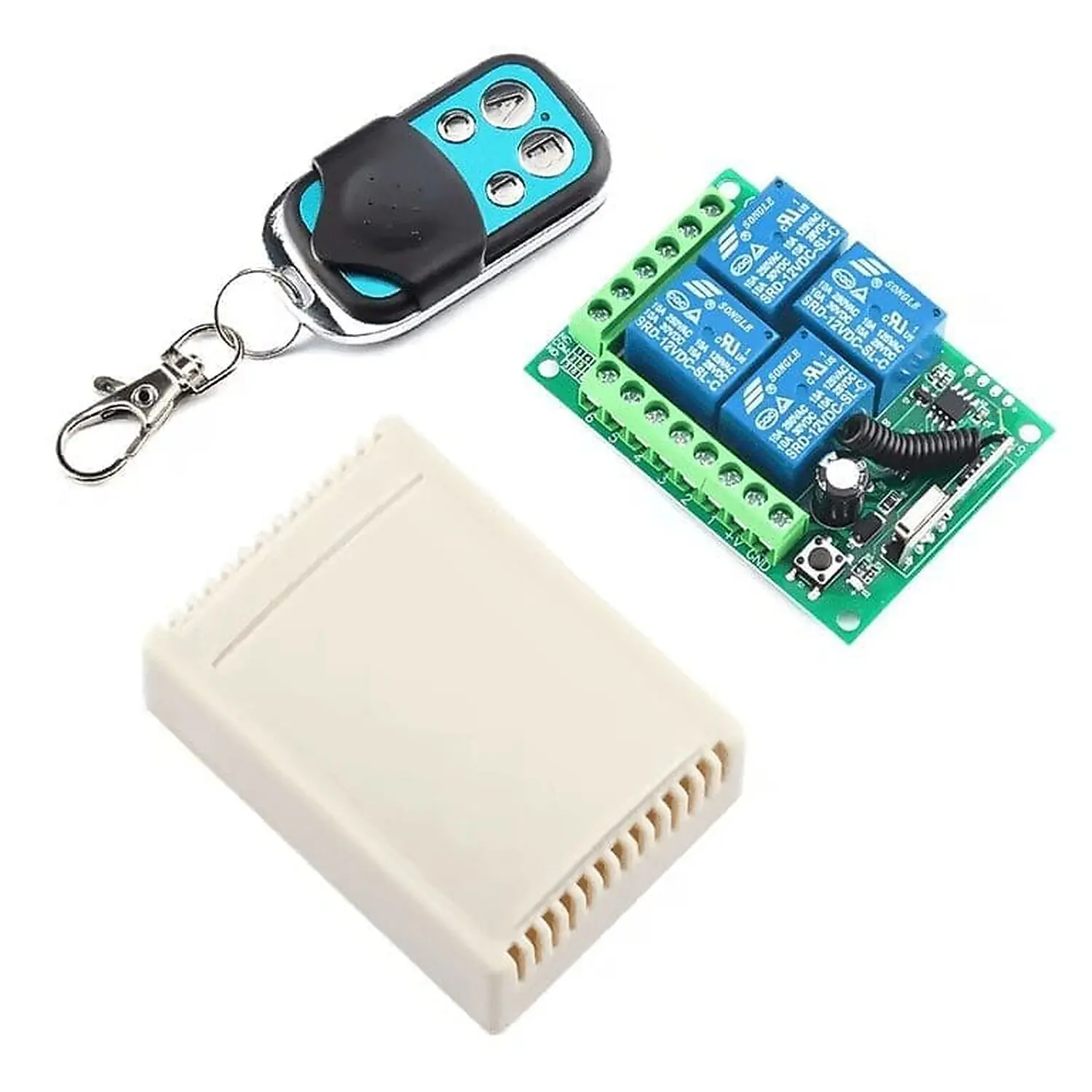 [DAR-02-E39] Kit commande 4 relais 433Mhz 12V