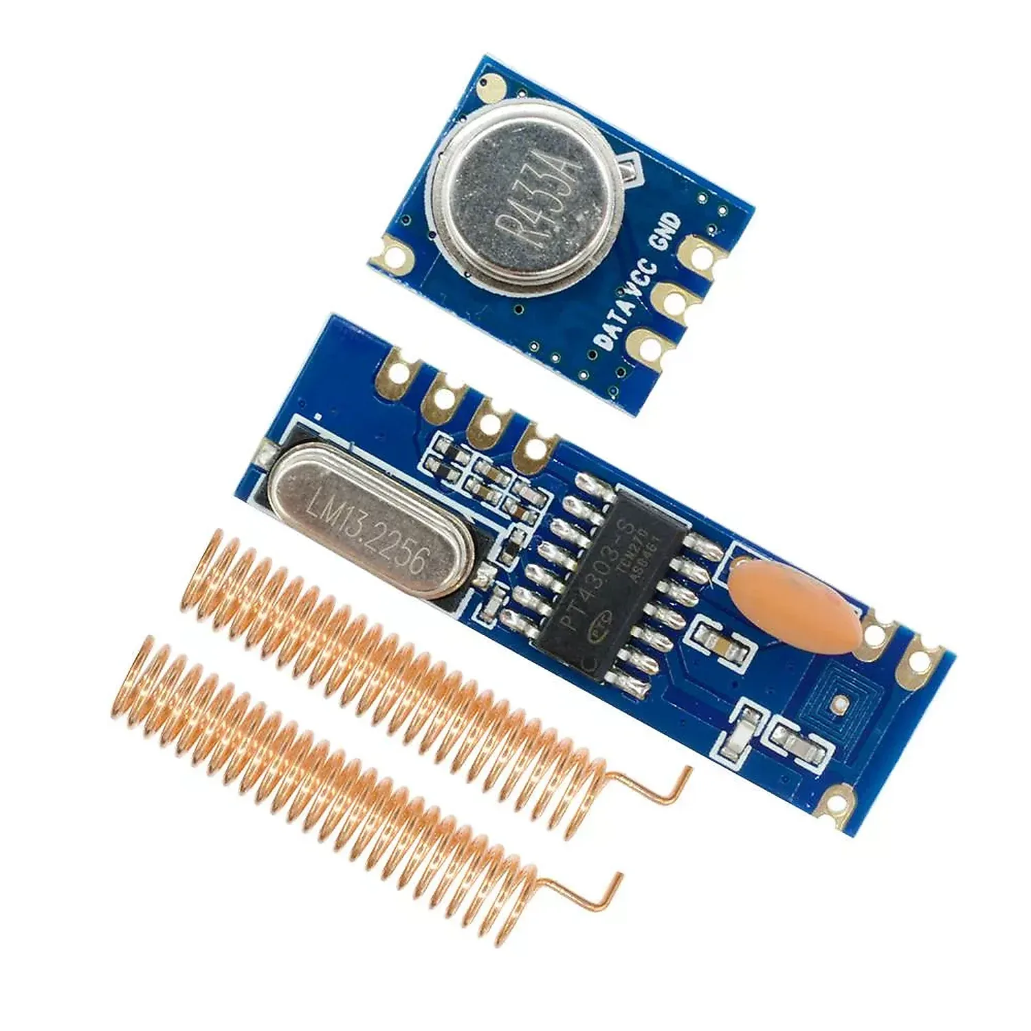 [DAR-02-E35] Module Transmetteur ASK 433Mhz + Recepteur ASK SRX882 + 2 antennes sans fil 100 métres