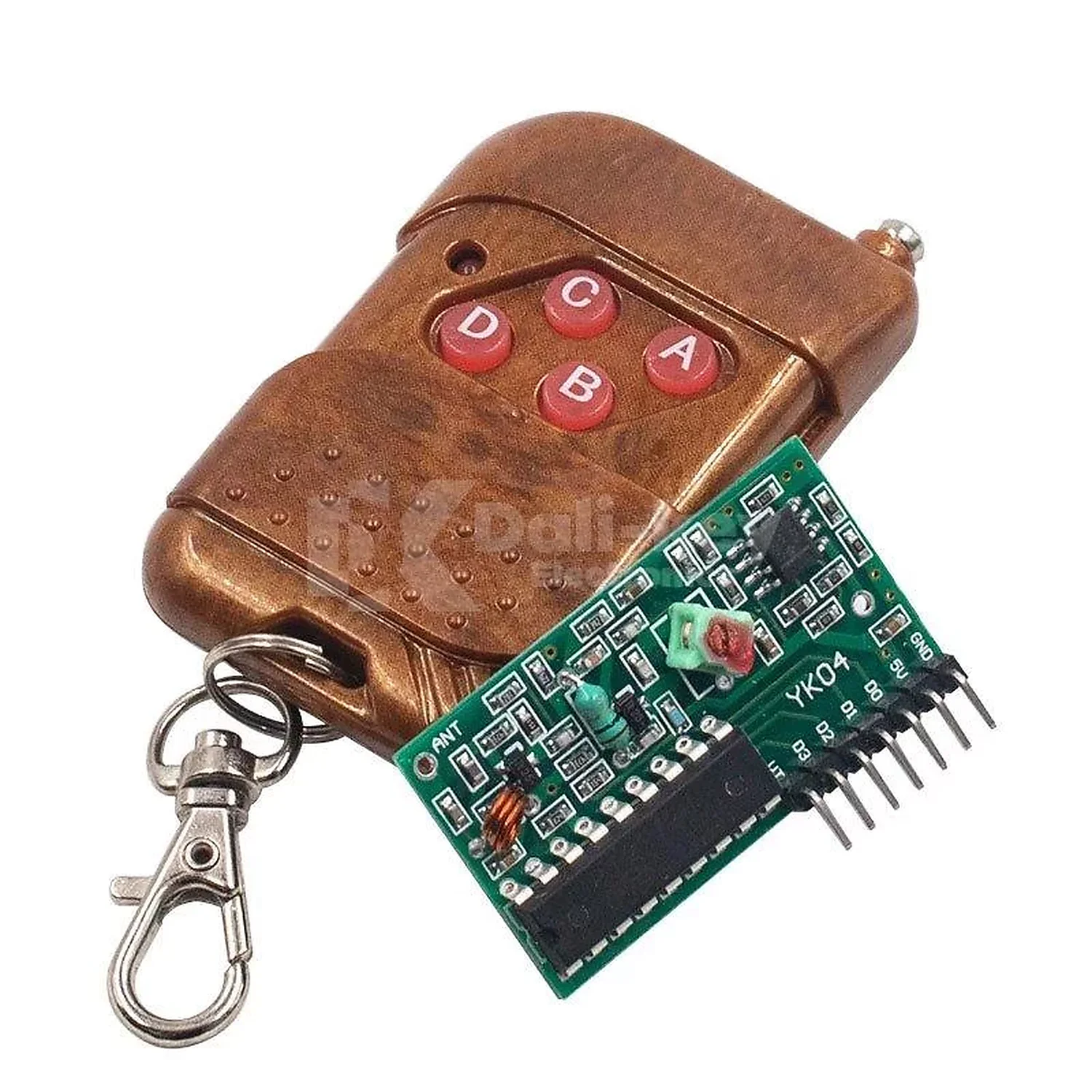 [DAR-02-E32] kit télécommande de voiture intélligente sans fil à 4 clés