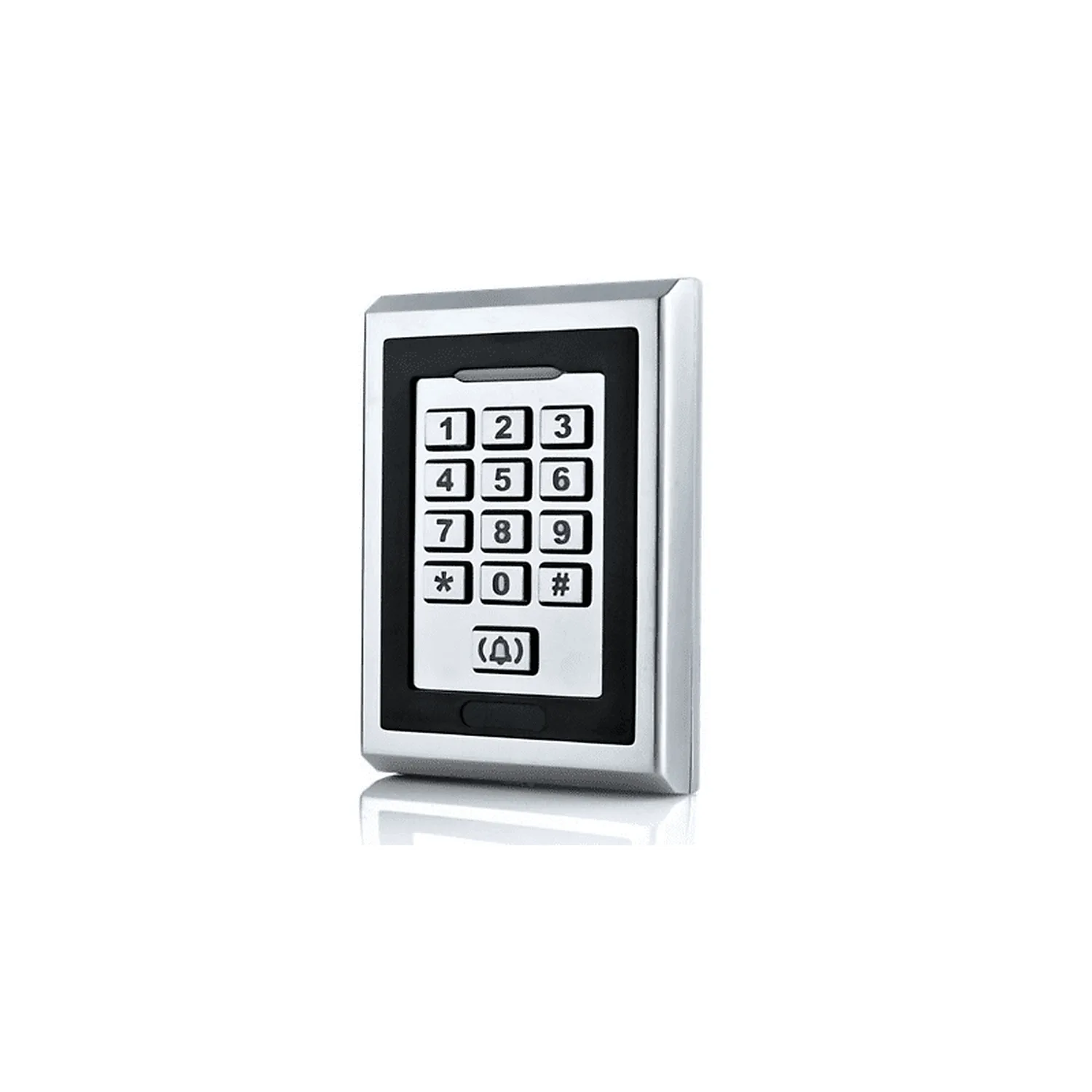 [DAR-02-E113] Clavier de contrôle d'accès RFID en métal étanche, 1 000 utilisateurs et 10 porte-clés